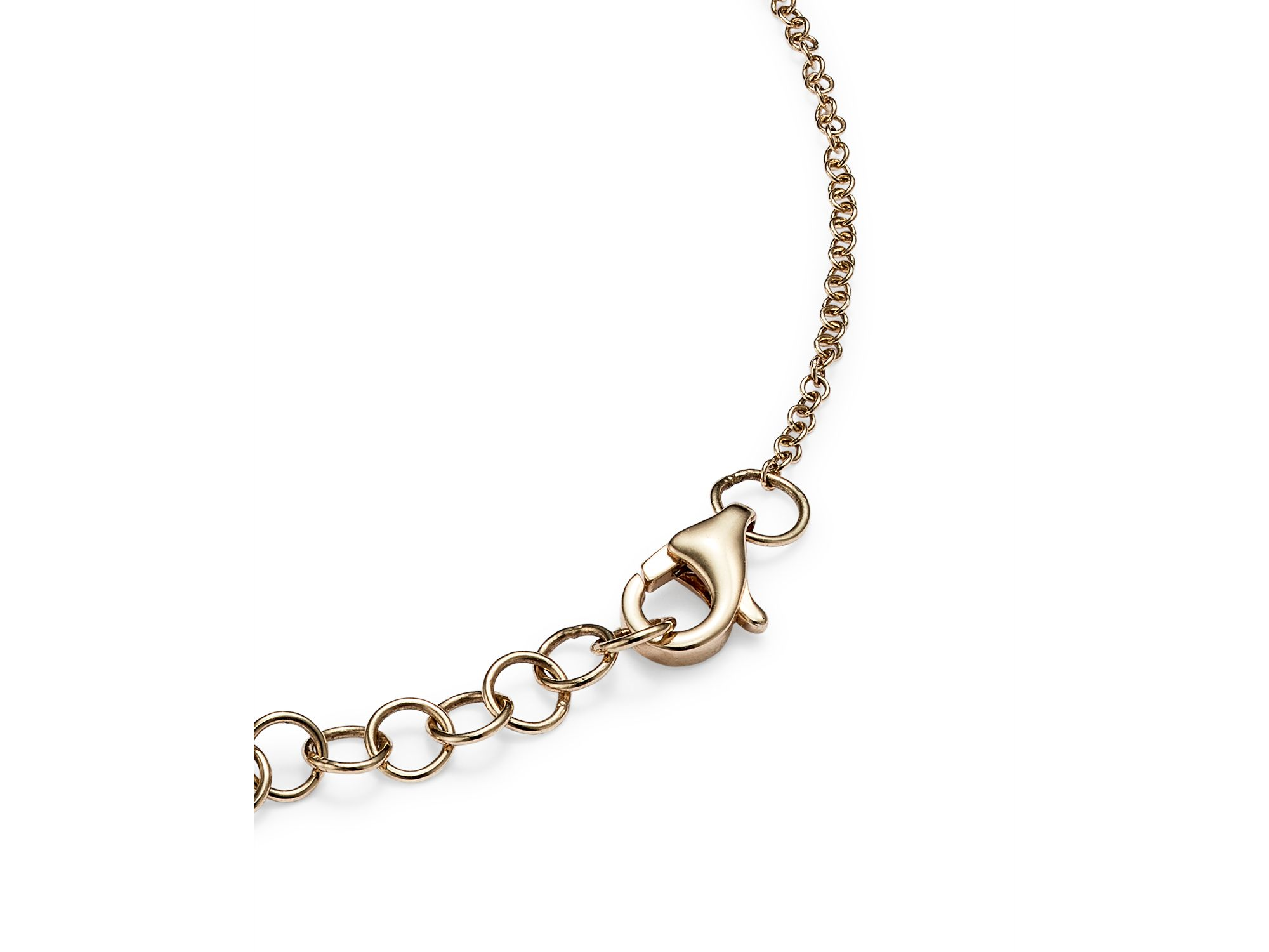 14K Yellow Gold Diamond Heart Bracelet - Exclusive — Image 5