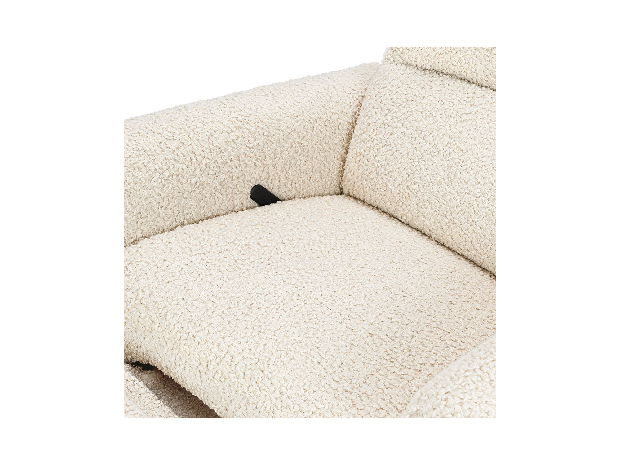 Rainbow Recliner and Swivel Glider in Teddy Loop — Image 3