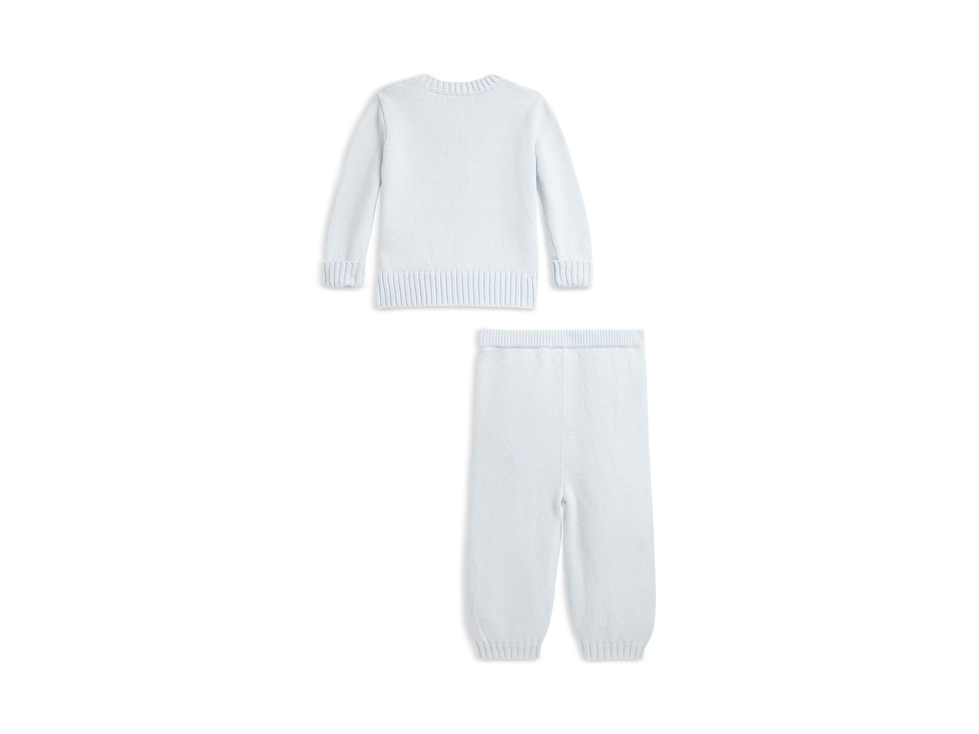 Polo Bear Cotton Sweater & Pant Set - Baby — Image 3