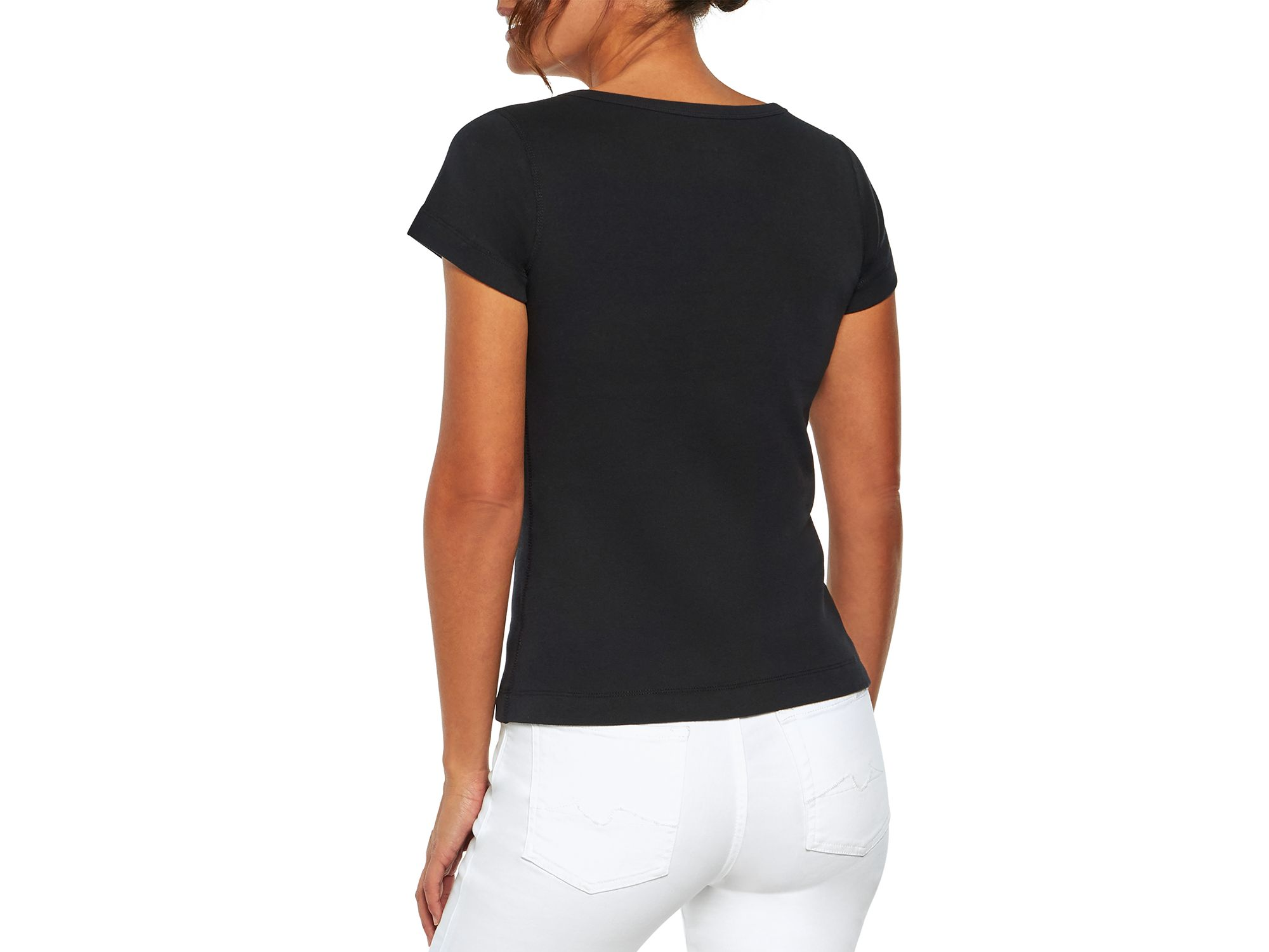 Round Neck Slim Fit Tee — Image 3