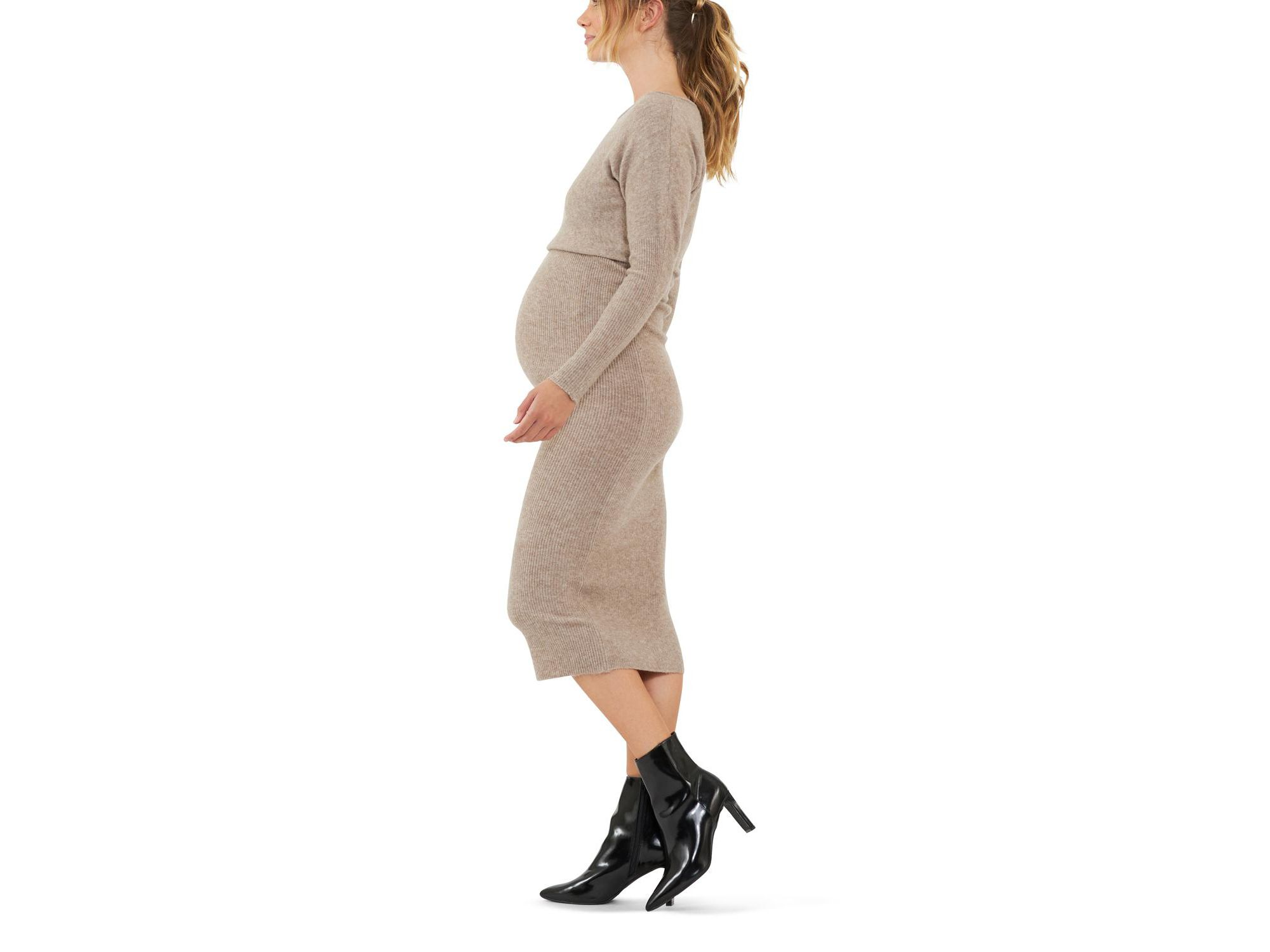 Tobie Off Shoulder Knit Dress — Image 3