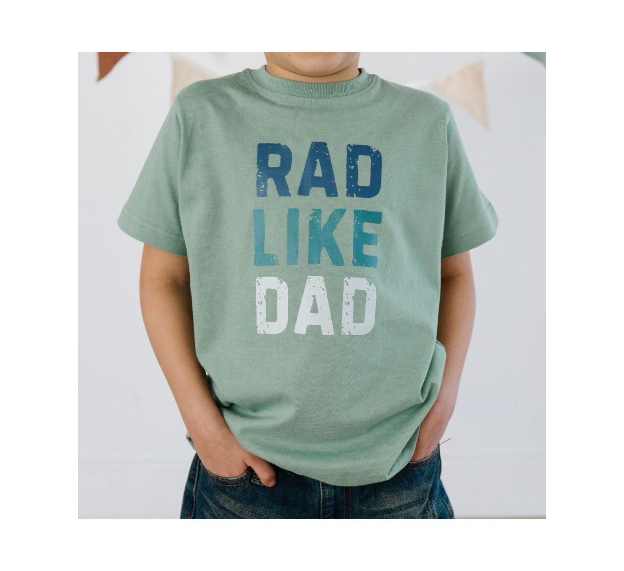 Boys' Rad Like Dad Short Sleeve T-Shirt - Little Kid, Big Kid — Image 4