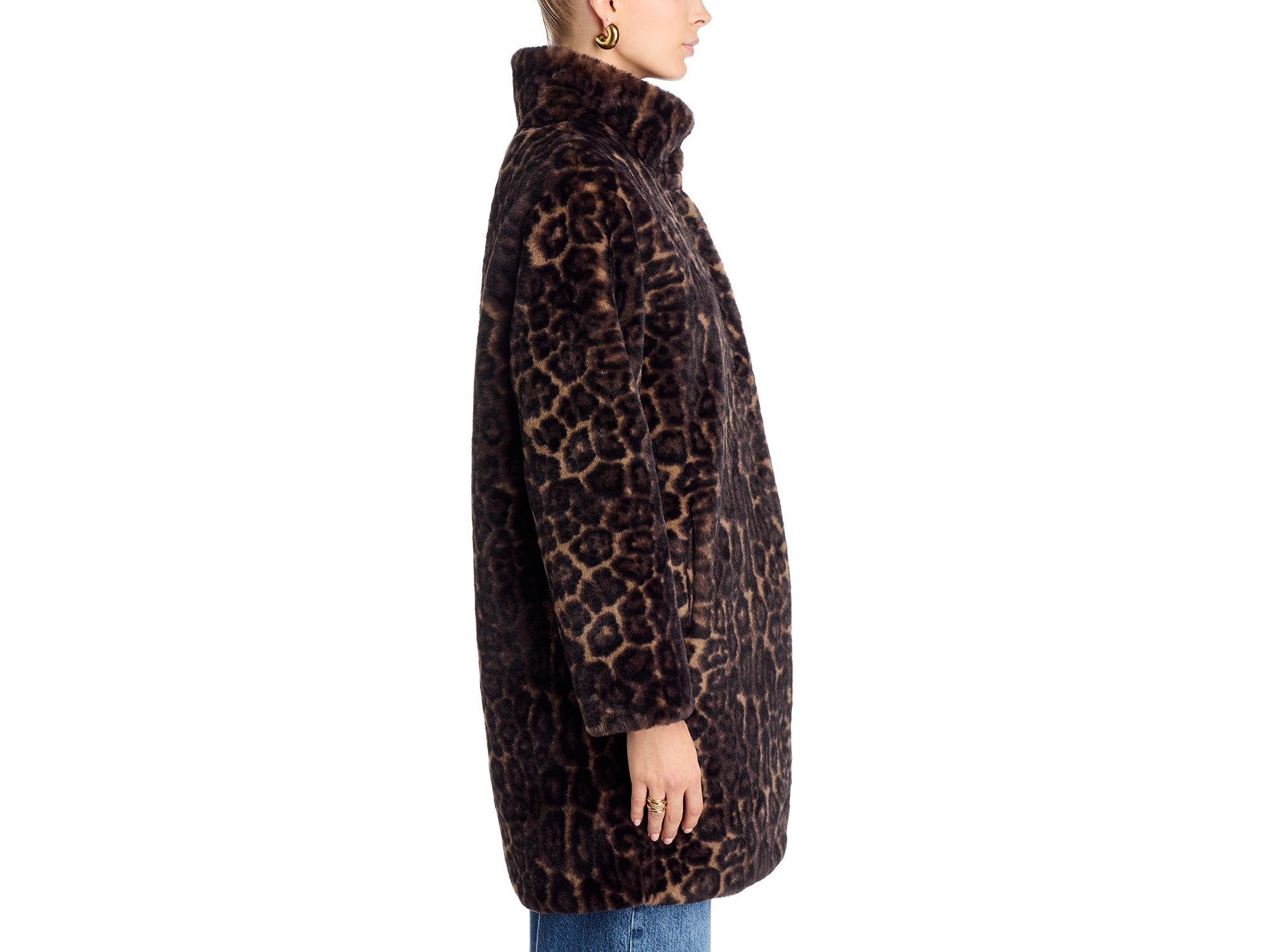 Faux Fur Coat — Image 5