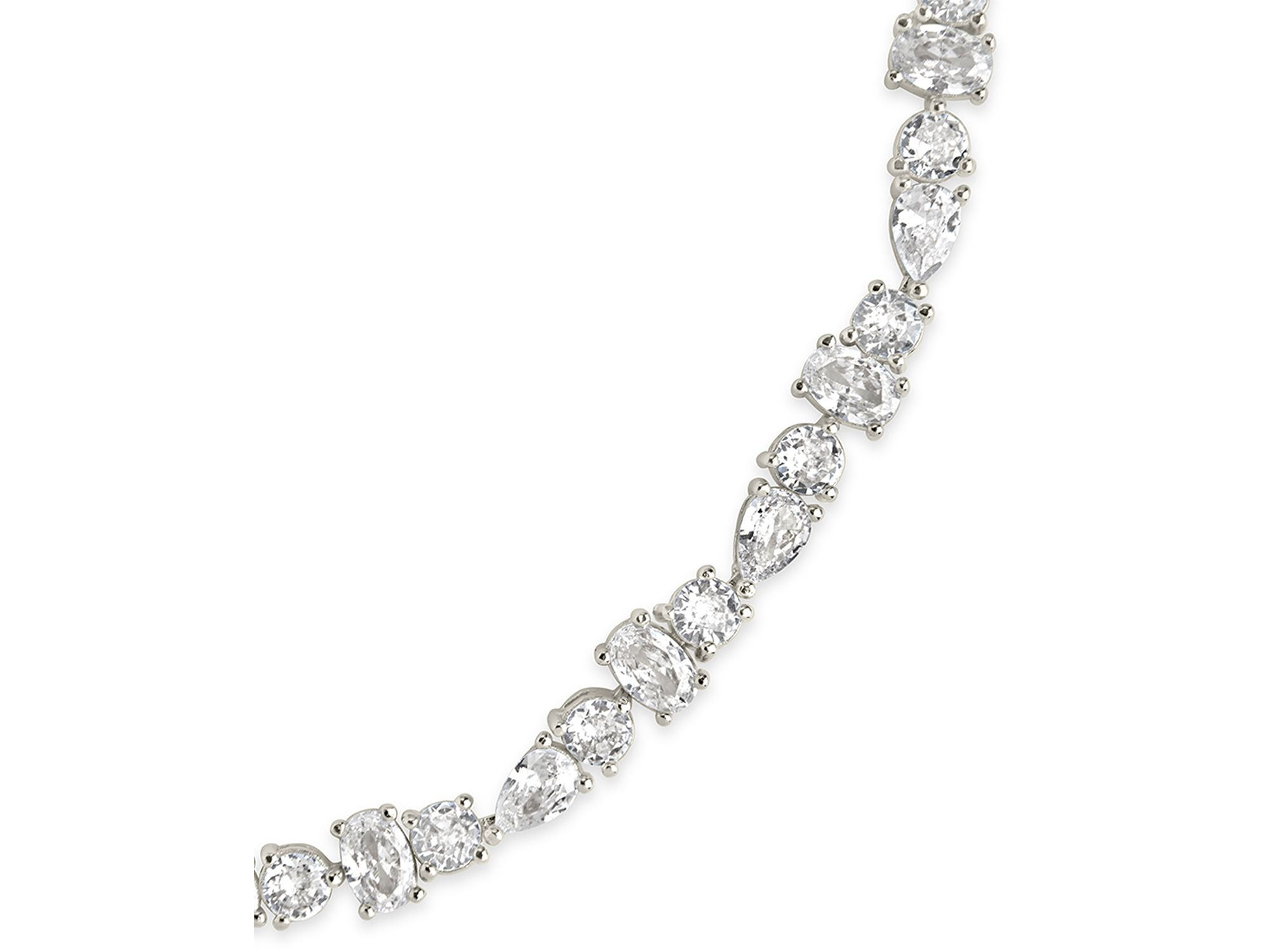 Billie Cubic Zirconia Flex Bracelet — Image 3