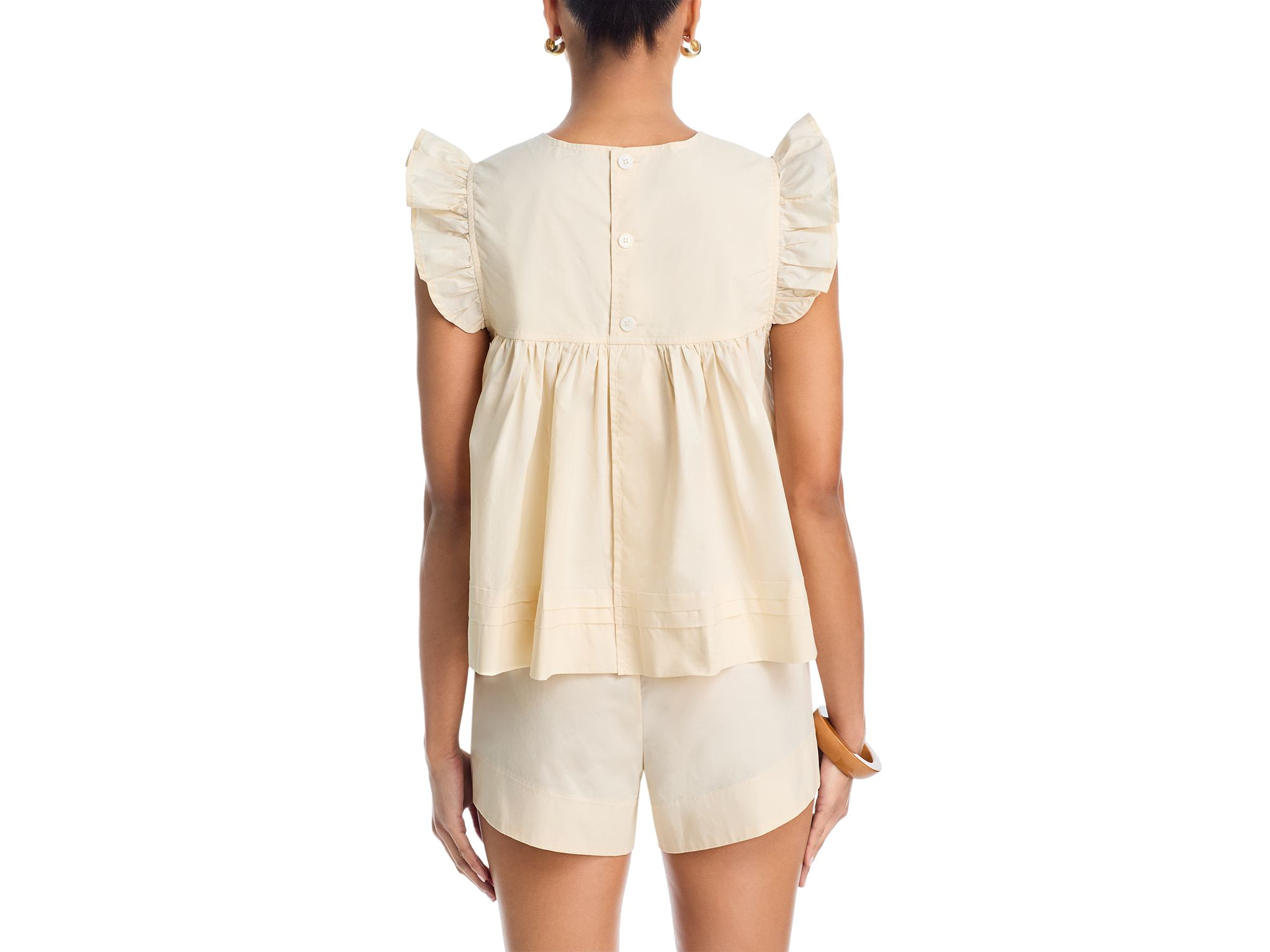 Poplin Flutter Top - Exclusive — Image 3