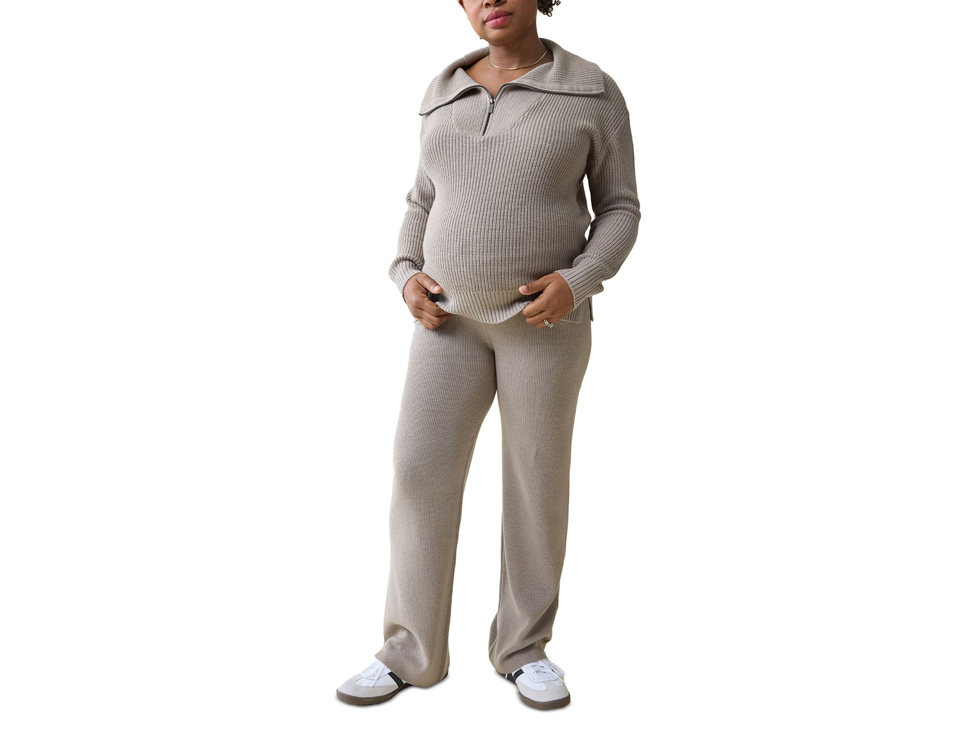 Maternity Knit Pants — Image 4