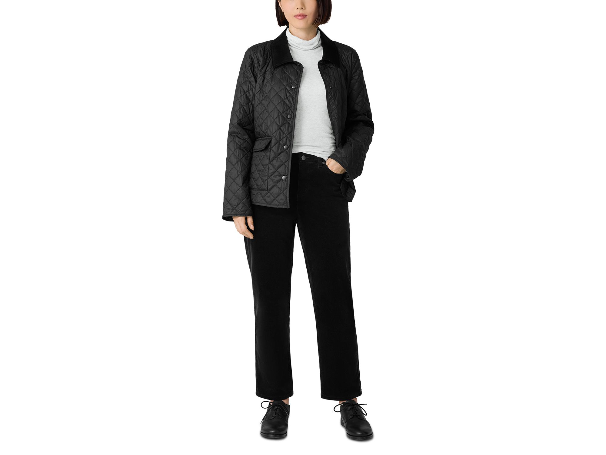 High Waisted Straight Ankle Jeans in Biscuit — Image 3