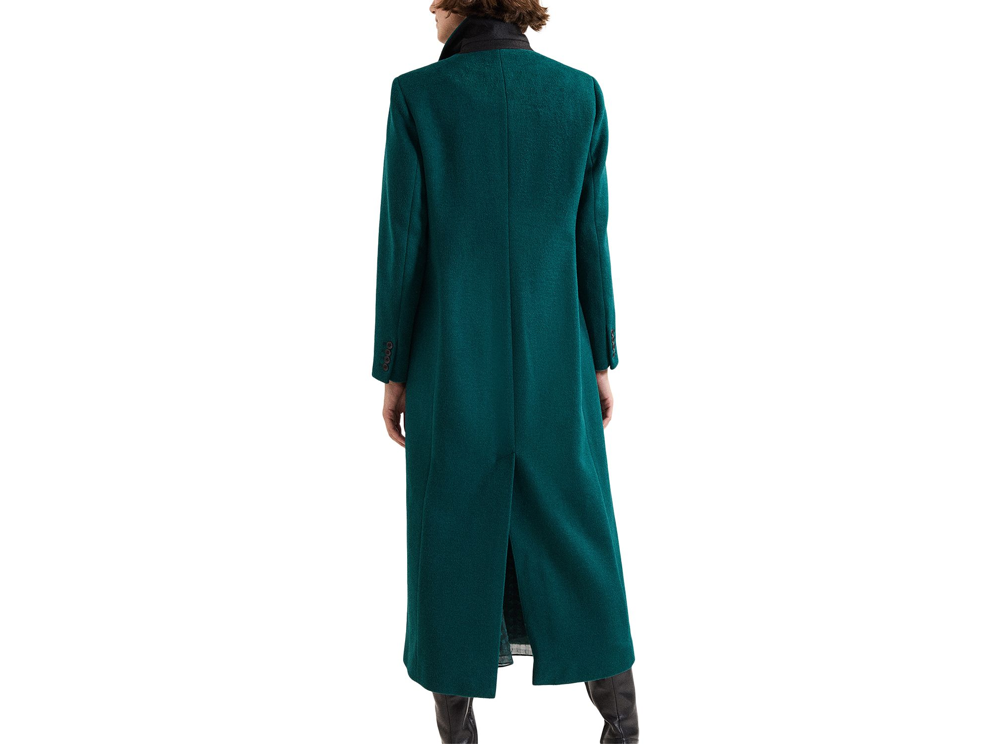 Lydia Long Wool Blend Coat — Image 7