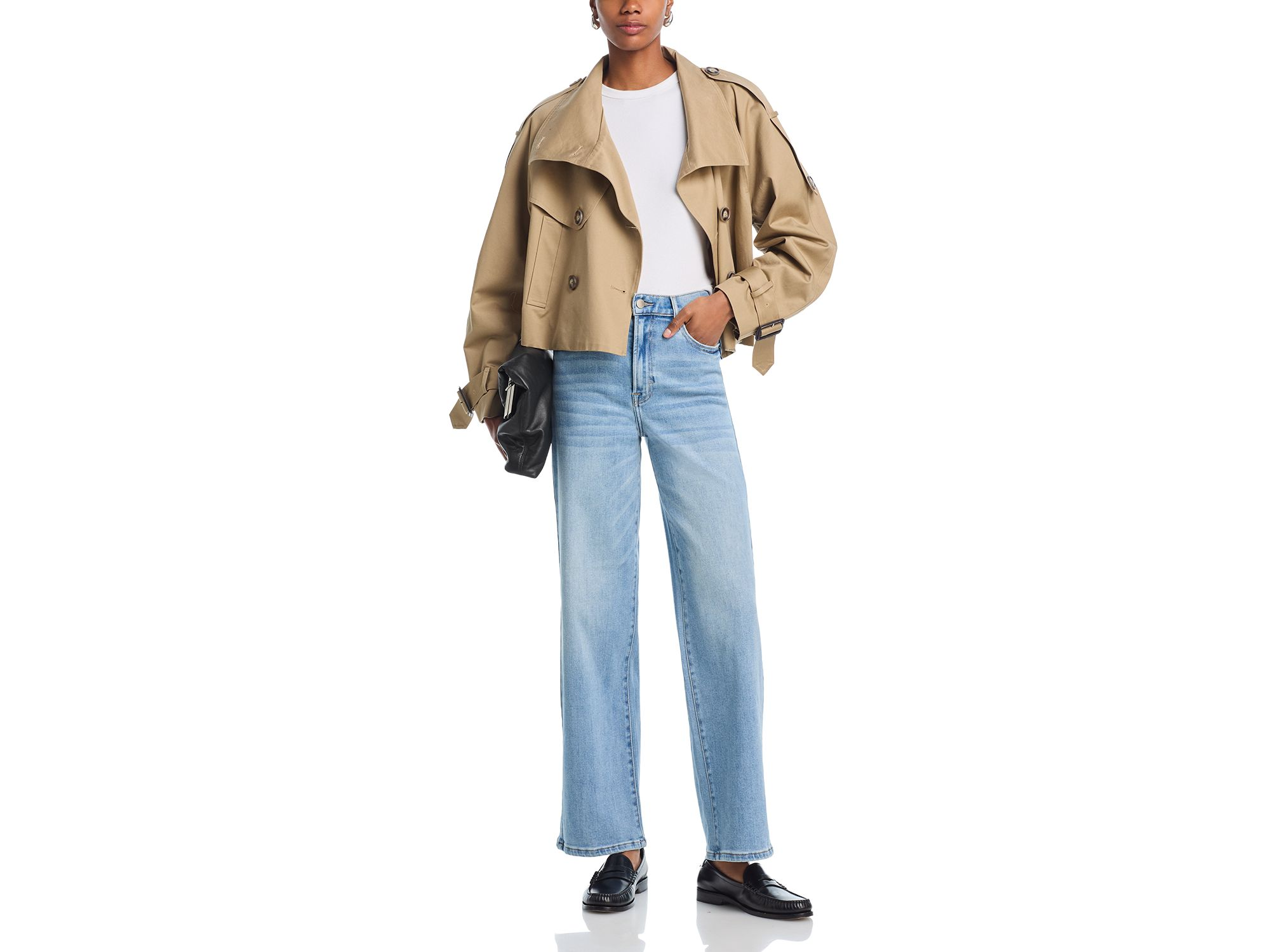 High Rise Dad Jeans in Medium Wash - Exclusive — Image 4