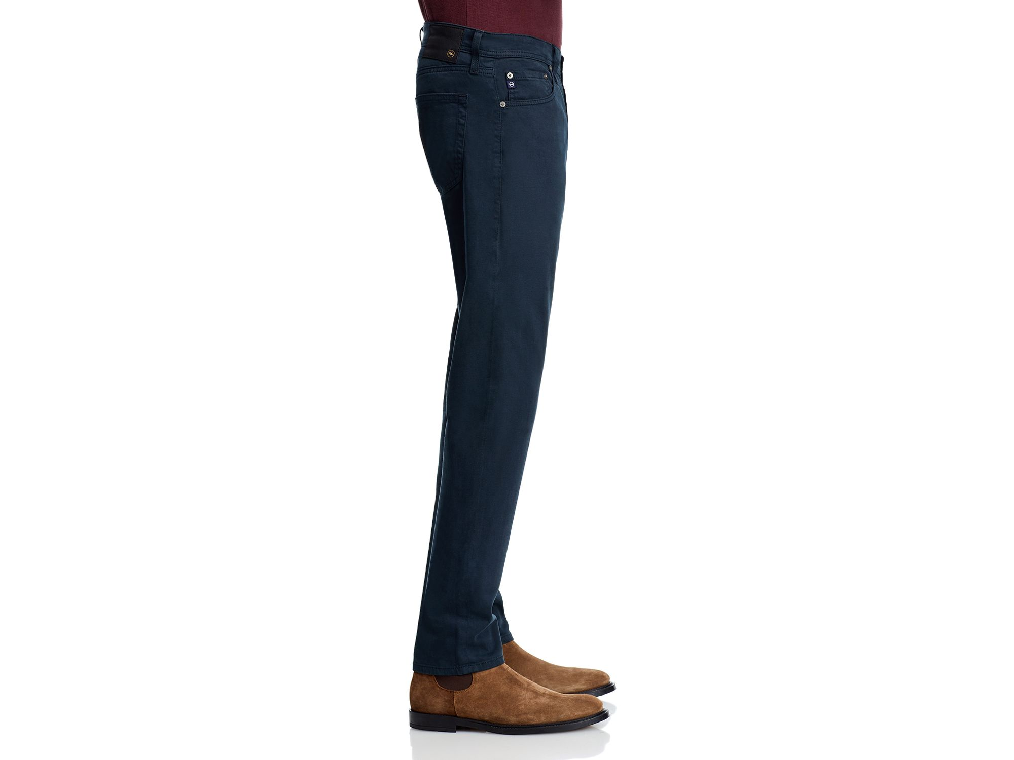 Tellis 34" Slim Fit Twill Pants — Image 6