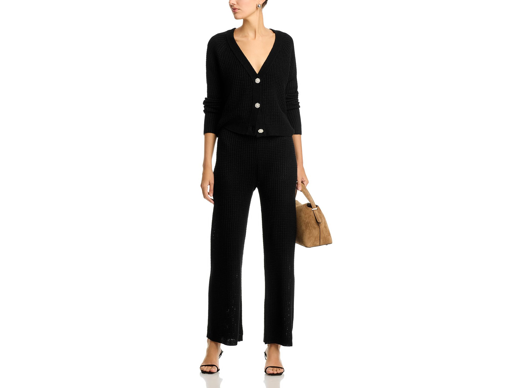 Metallic Knit Pants — Image 5
