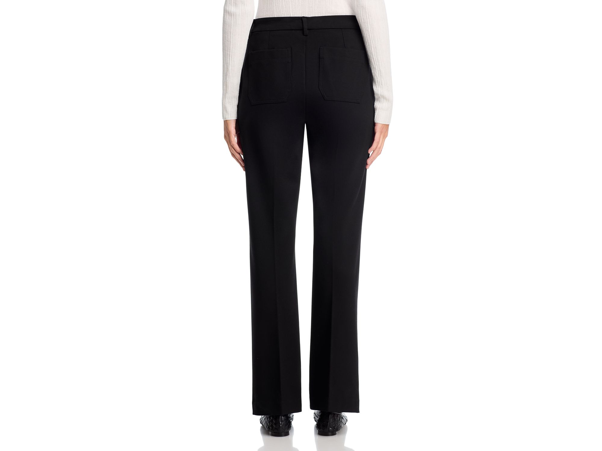 High Rise Crop Flare Pants — Image 4