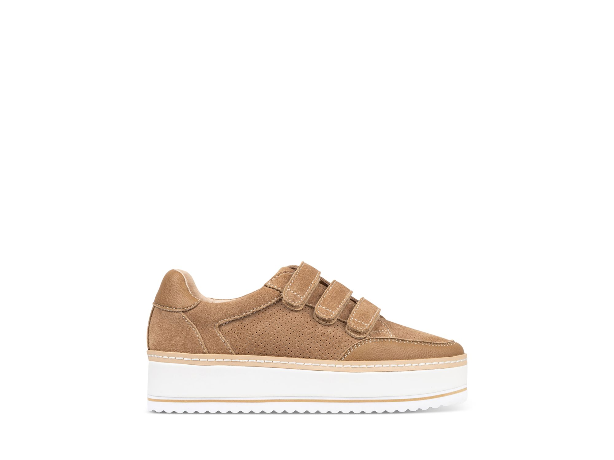 Women's Dreamboat Suede Platform Sneakers — Image 3