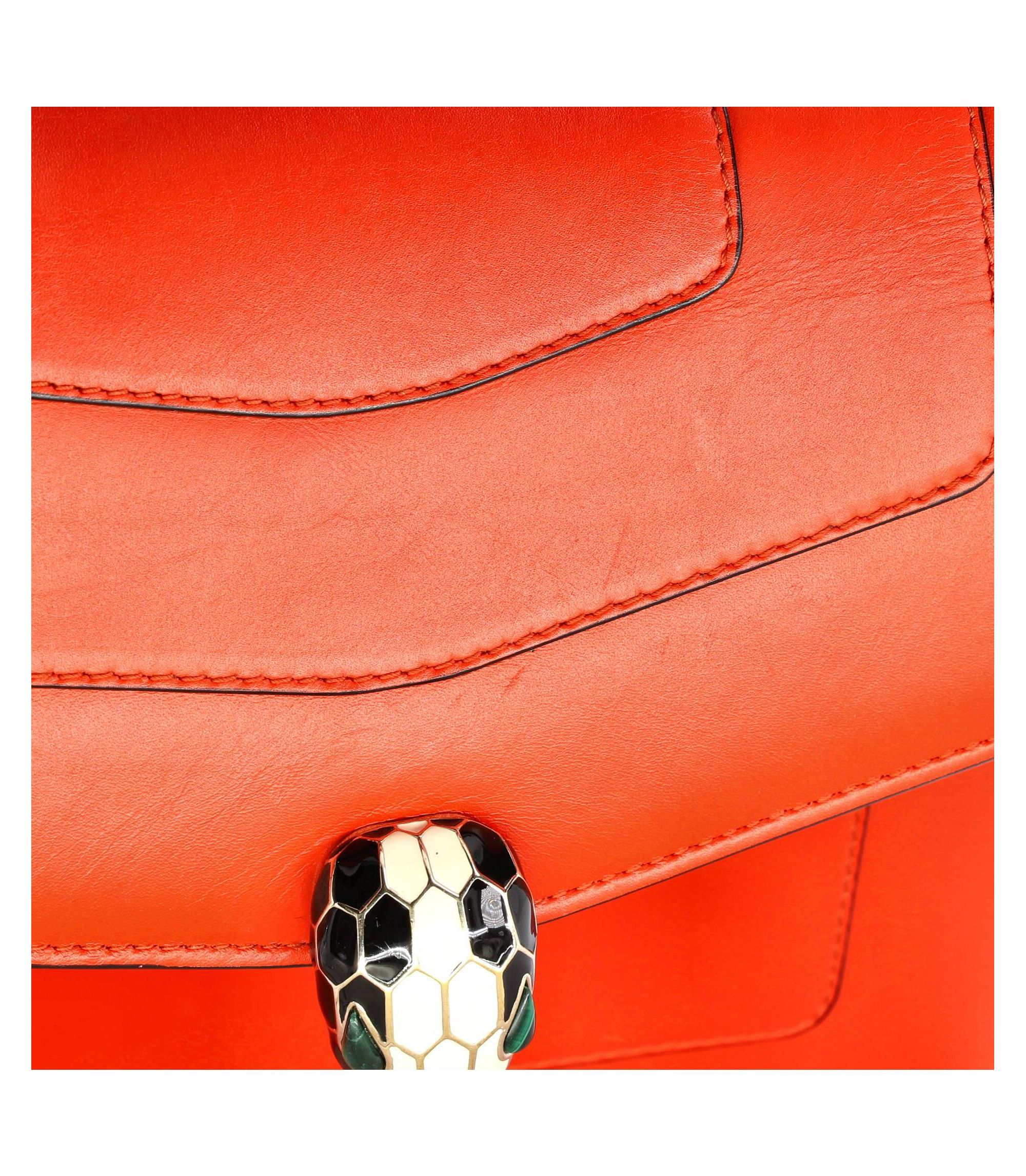 Medium Serpenti Forever Top Handle Bag Leather — Image 4
