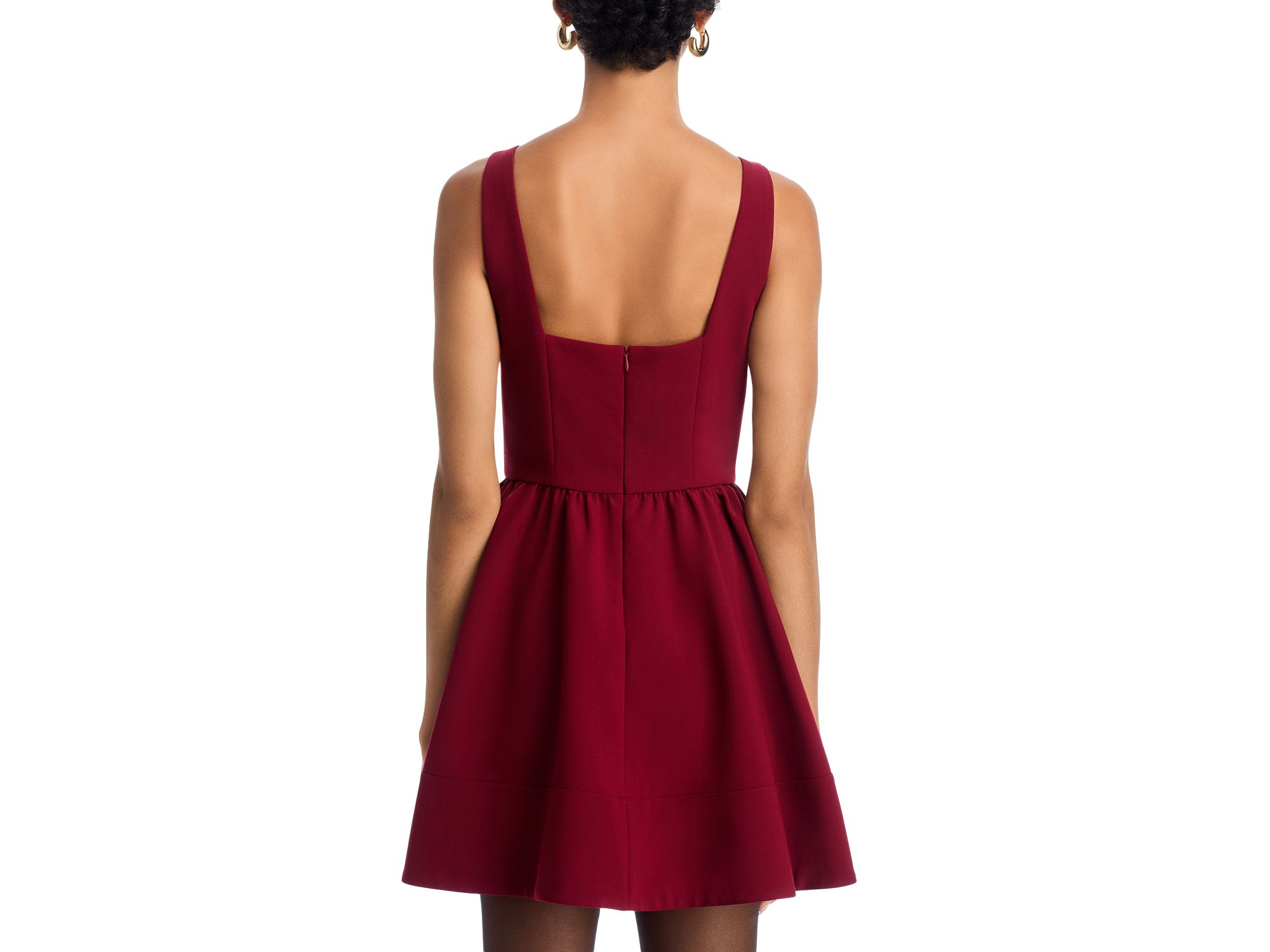 Azra Twill Mini Dress — Image 3