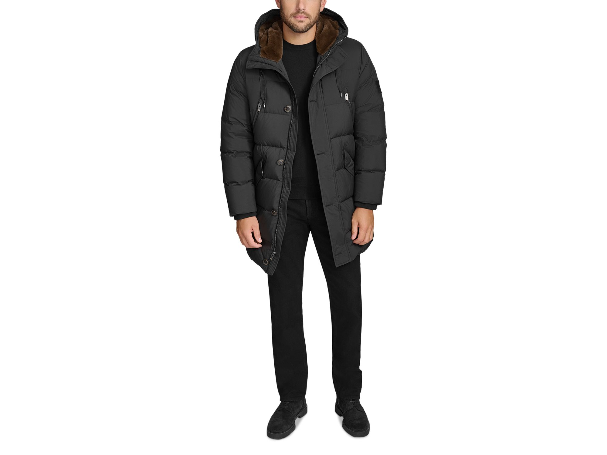 Redcliffe Faux Fur Trim Down Parka — Image 4