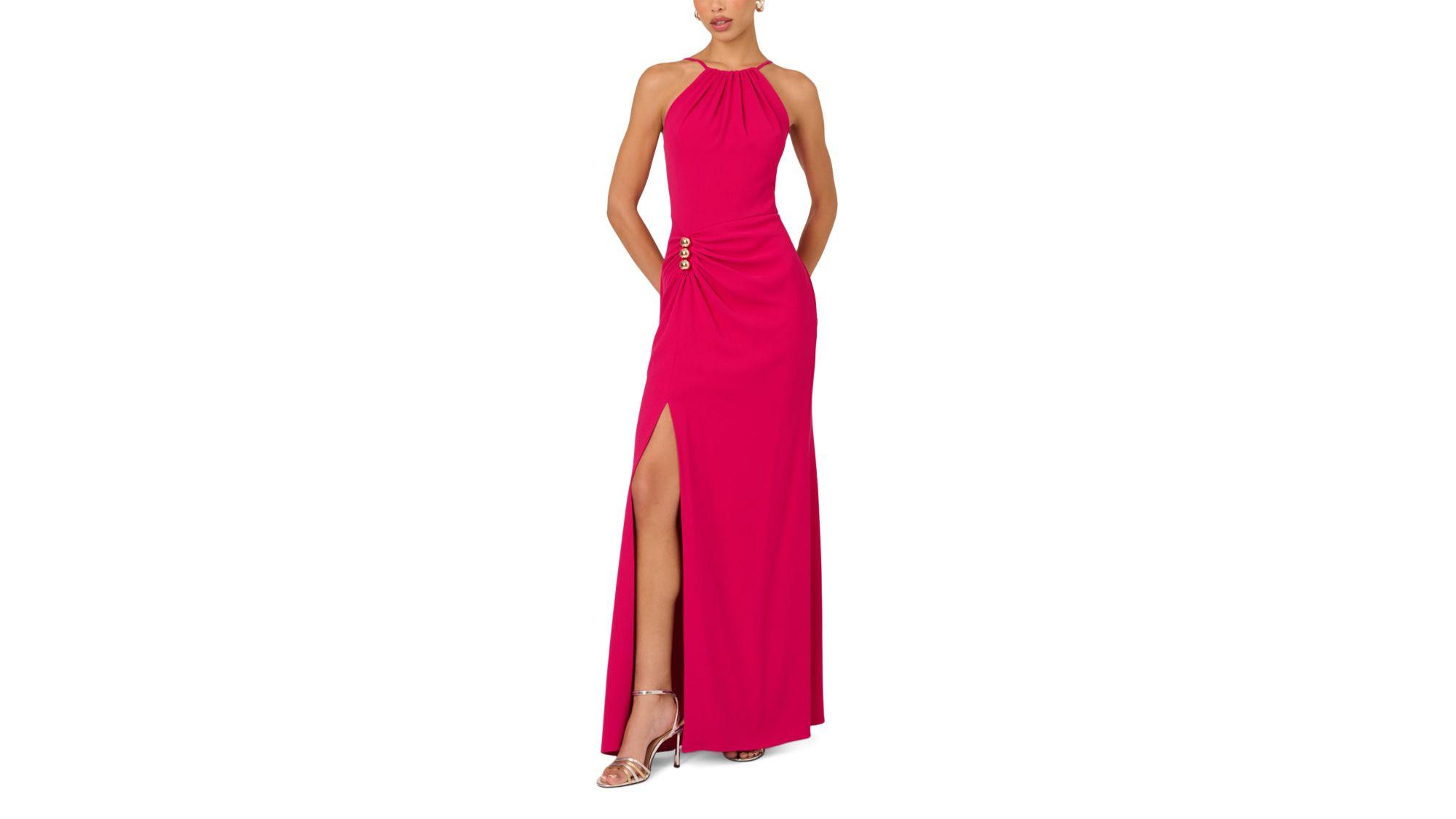Crepe Bi Stretch Dress - Image 1