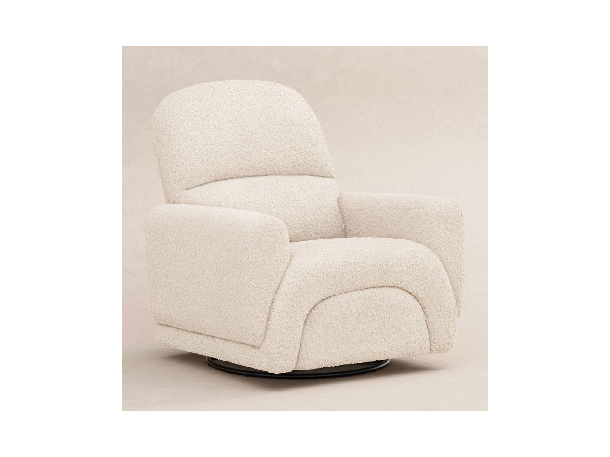 Rainbow Recliner and Swivel Glider in Teddy Loop — Image 8