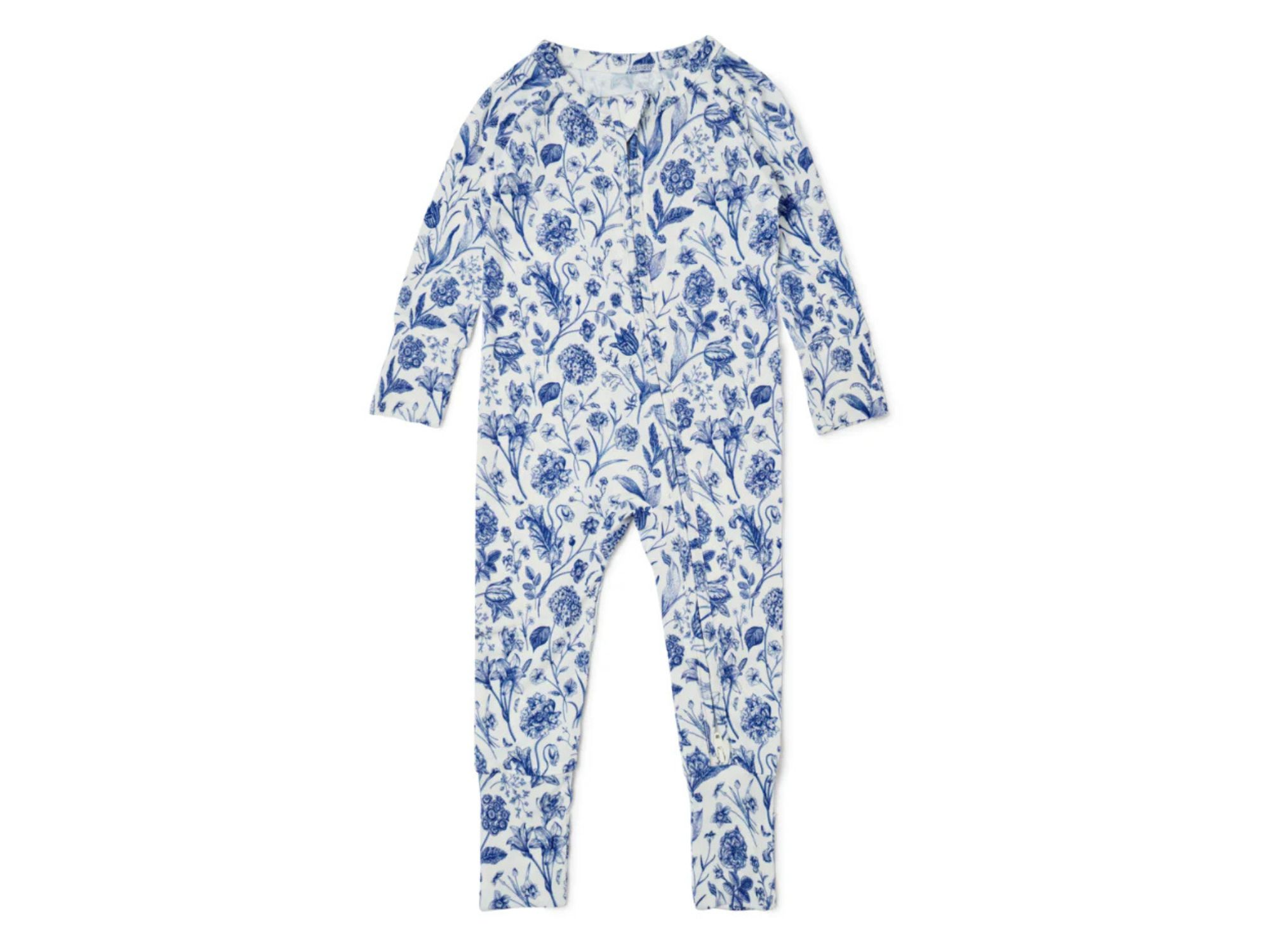Girls' Porcelain Vine Bamboo Sleeper - Baby — Image 4
