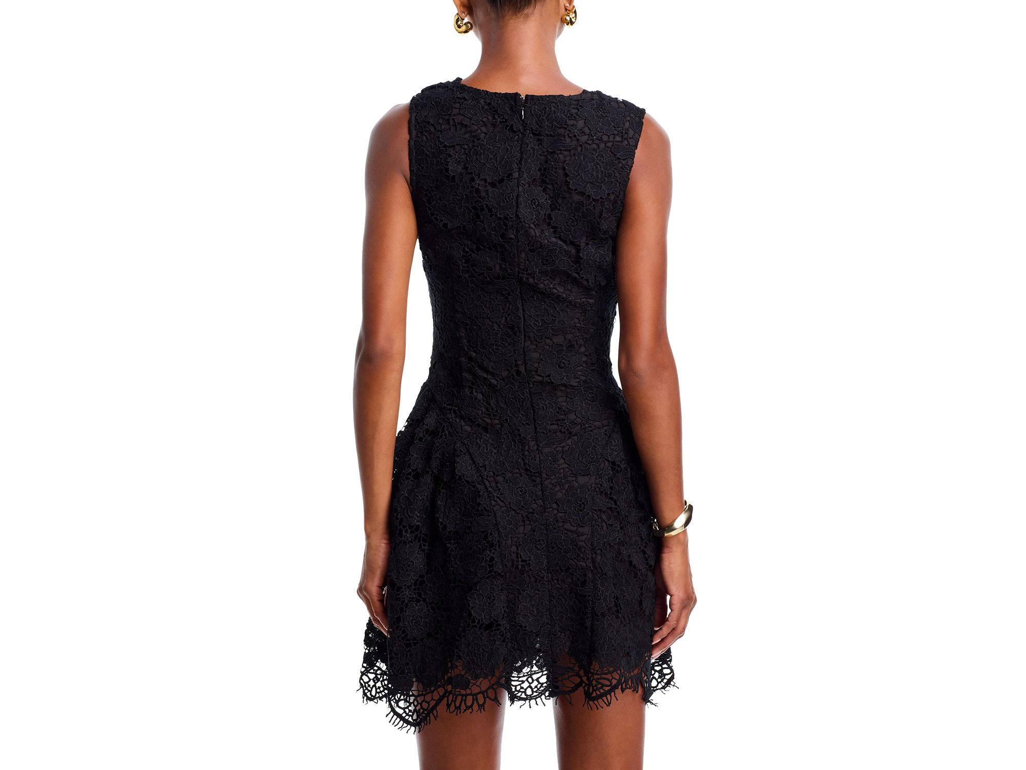 Lace Sleeveless Dress - Exclusive — Image 3