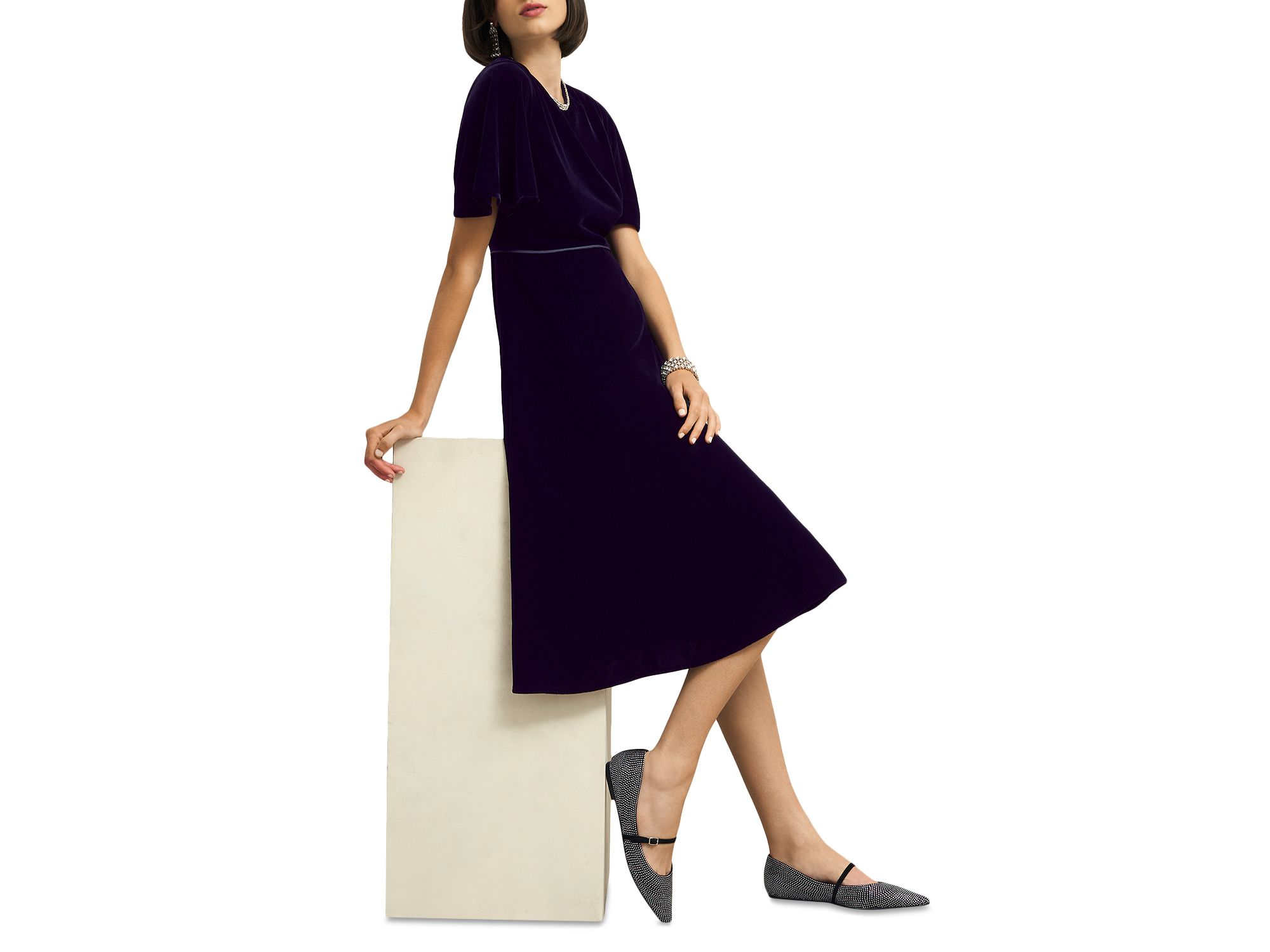 Catalina Velvet Dress — Image 5