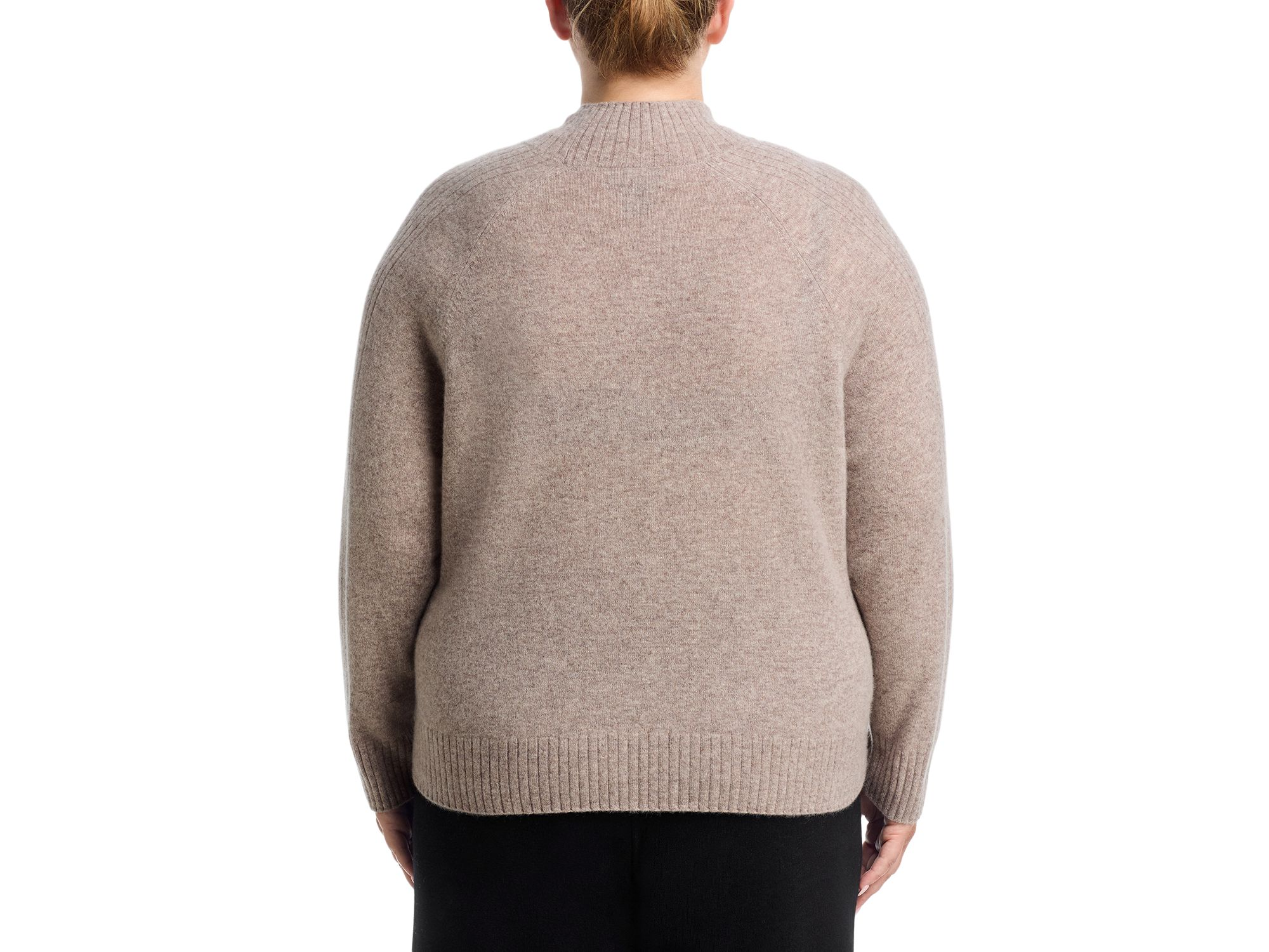 100% Cashmere Mock Neck Sweater - Exclusive — Image 4