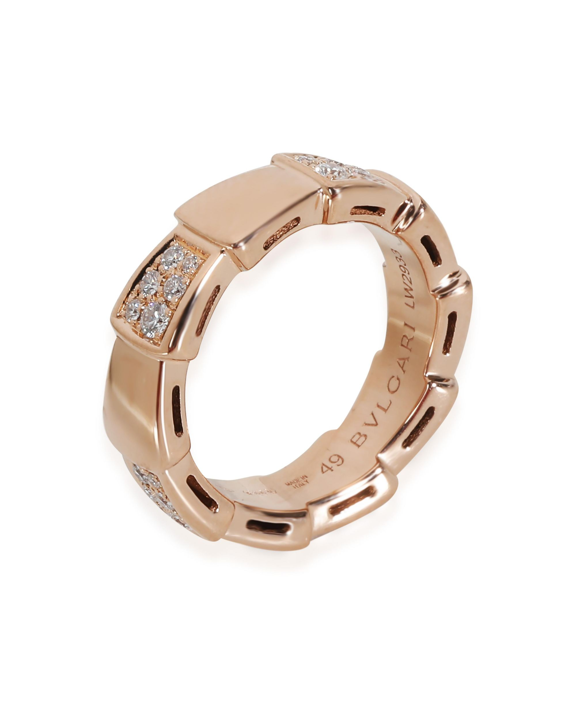 Serpenti 18k Rose Gold Fashion Ring — Image 3