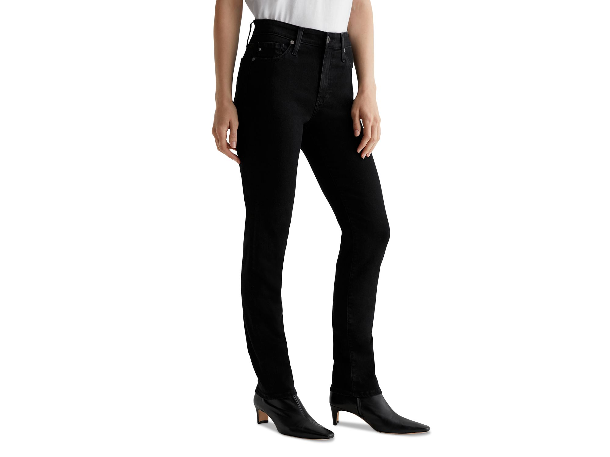 Mari Mid Rise Slim Straight Jeans in Alchemy — Image 5