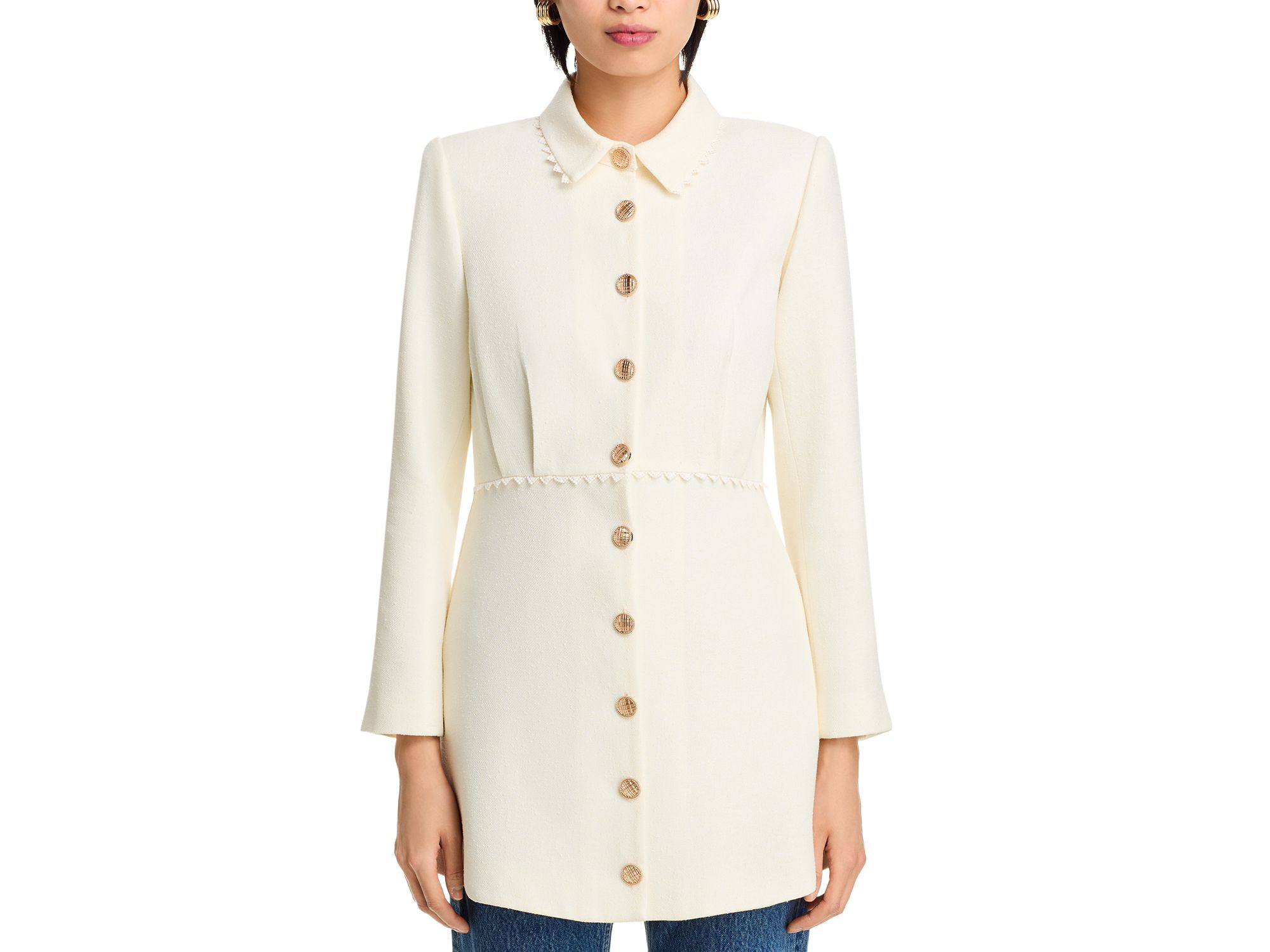 Tweed Jacket Dress -Exclusive — Image 6