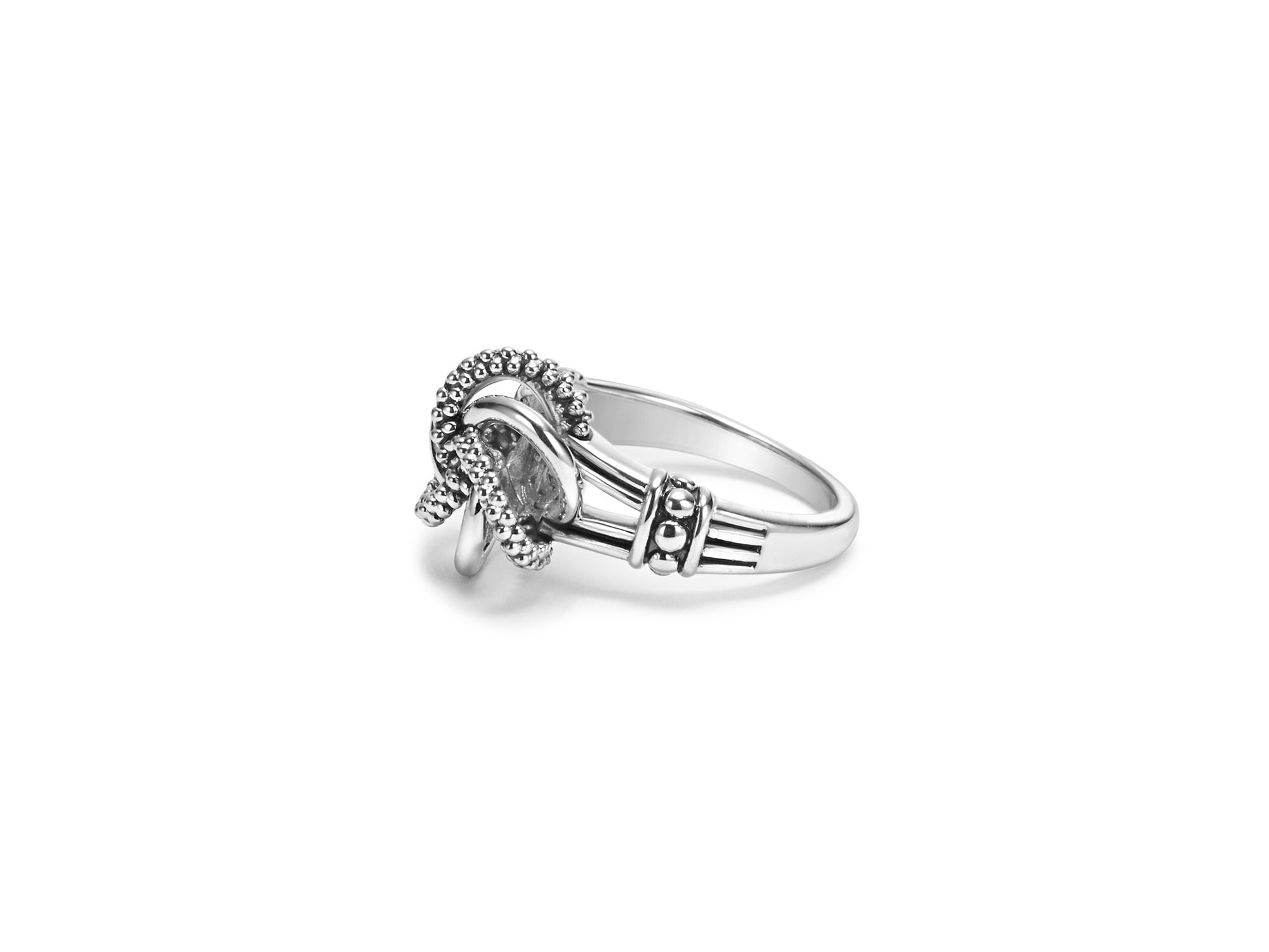 Sterling Love Knot Ring — Image 6