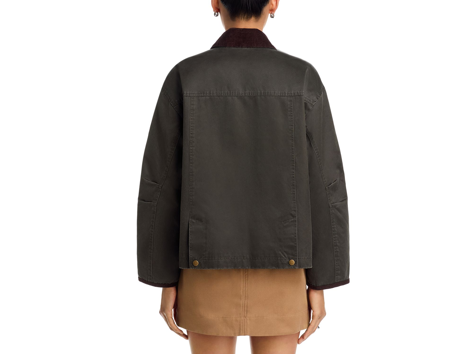 Cropped Barn Jacket - Exclusive — Image 3