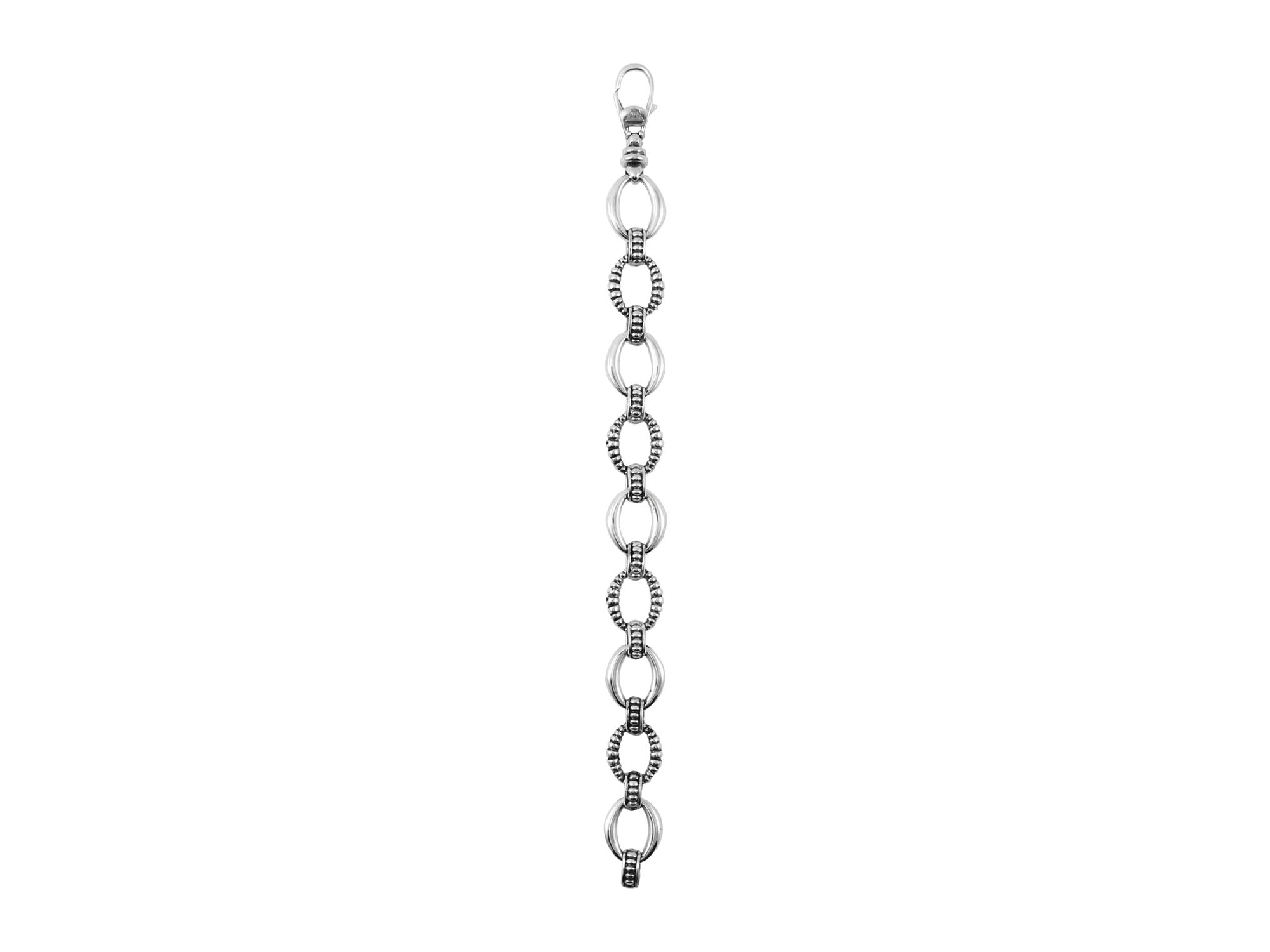 Oval Link Sterling Bracelet — Image 3