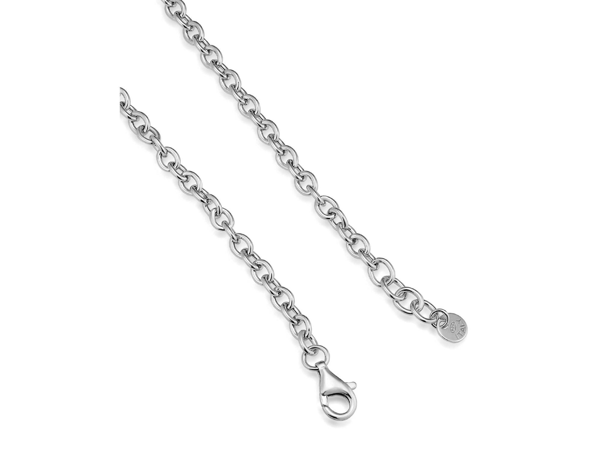 Sterling Together Pendant Necklace, 20" — Image 5