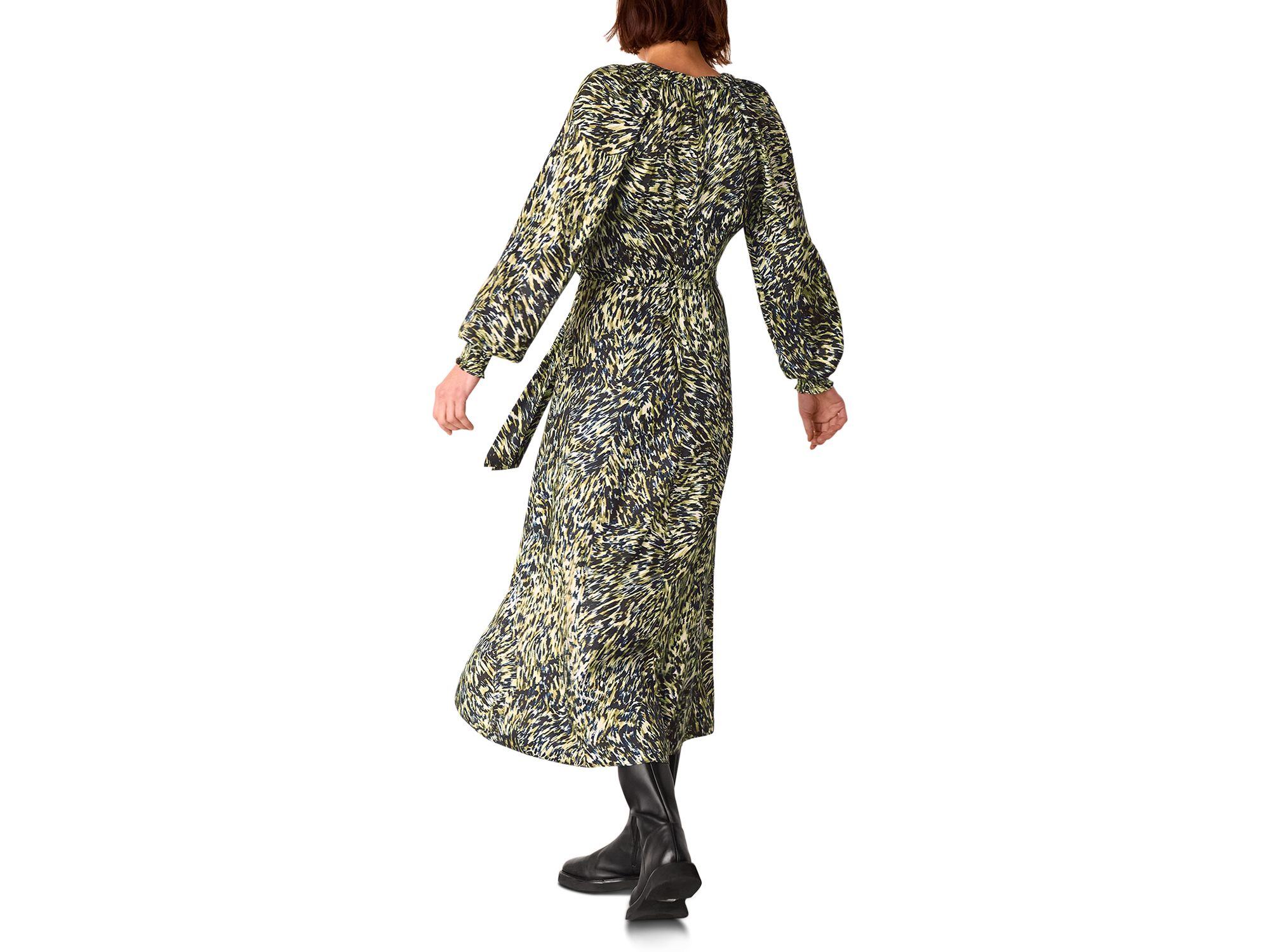Petite Marlow Leopard Swirl Dress — Image 6