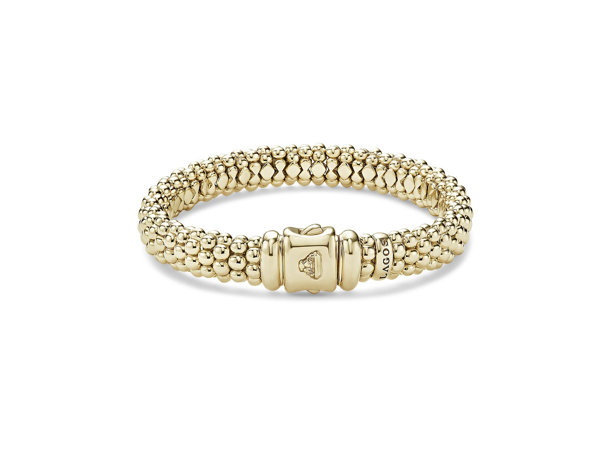 Caviar Gold Collection 18K Gold Caviar Beaded Bracelet — Image 4