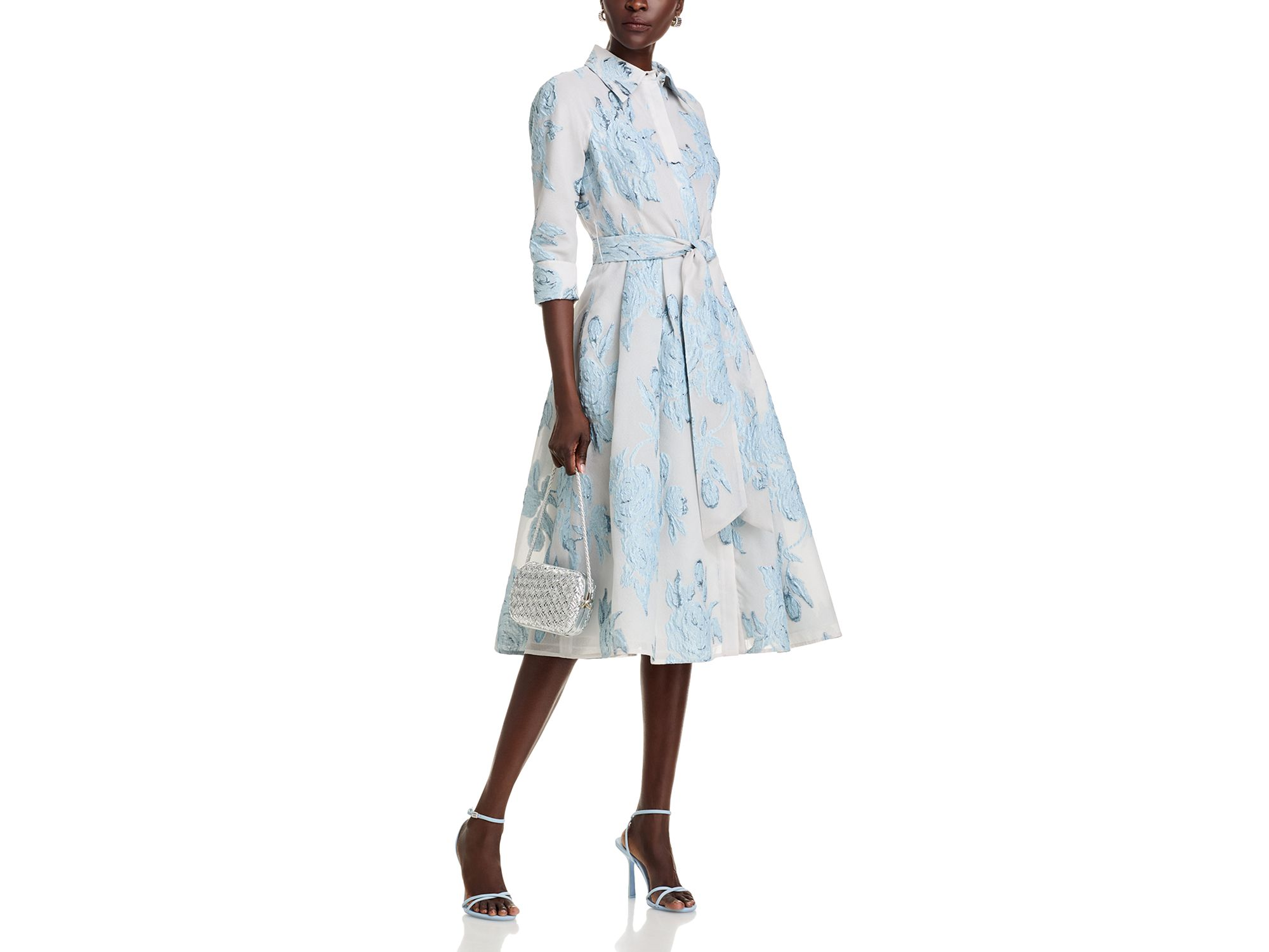 Jacquard Shirt Dress — Image 3