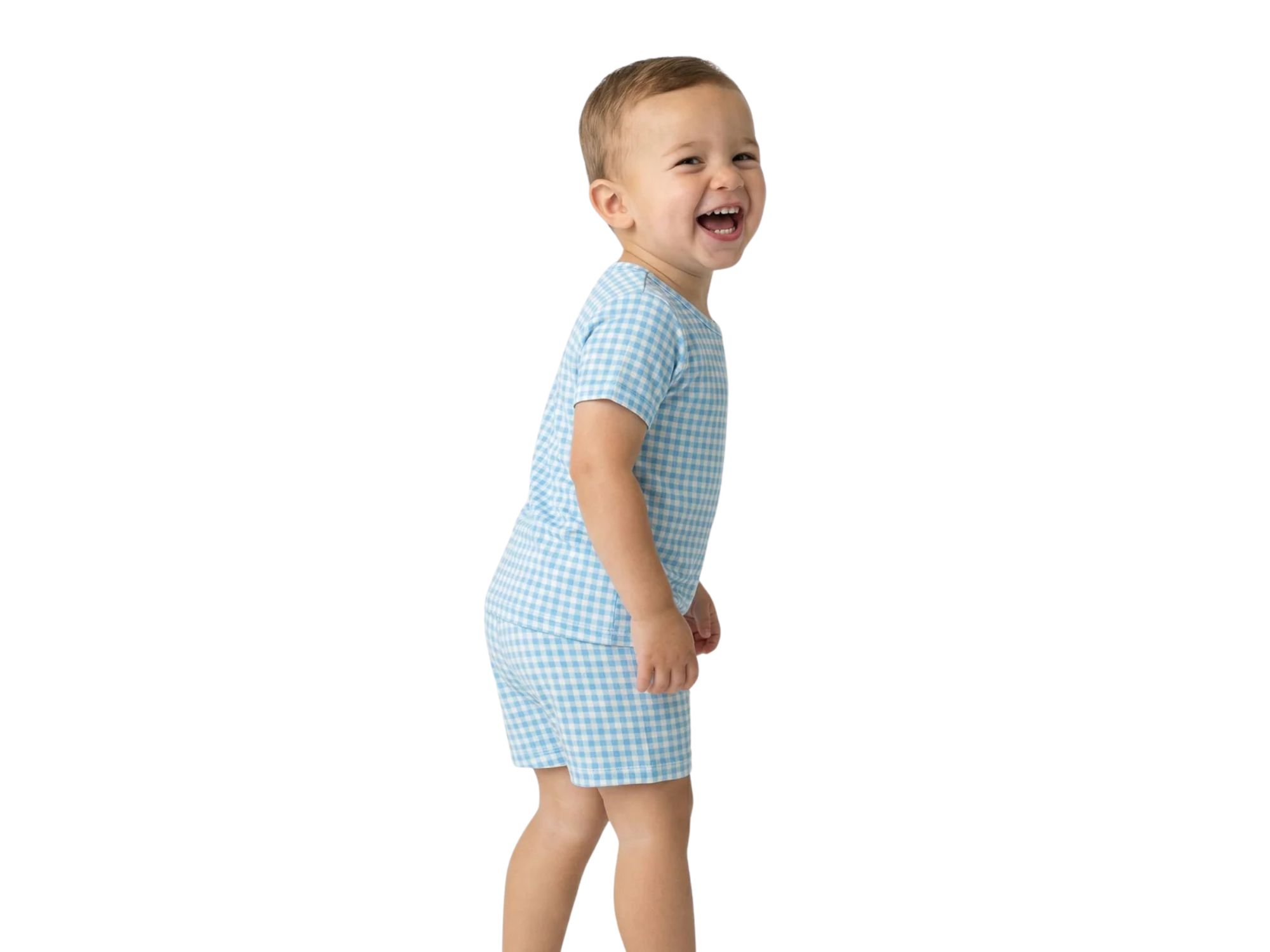 Boys' Harbor Gingham Pajama Set - Baby, Little Kid — Image 8