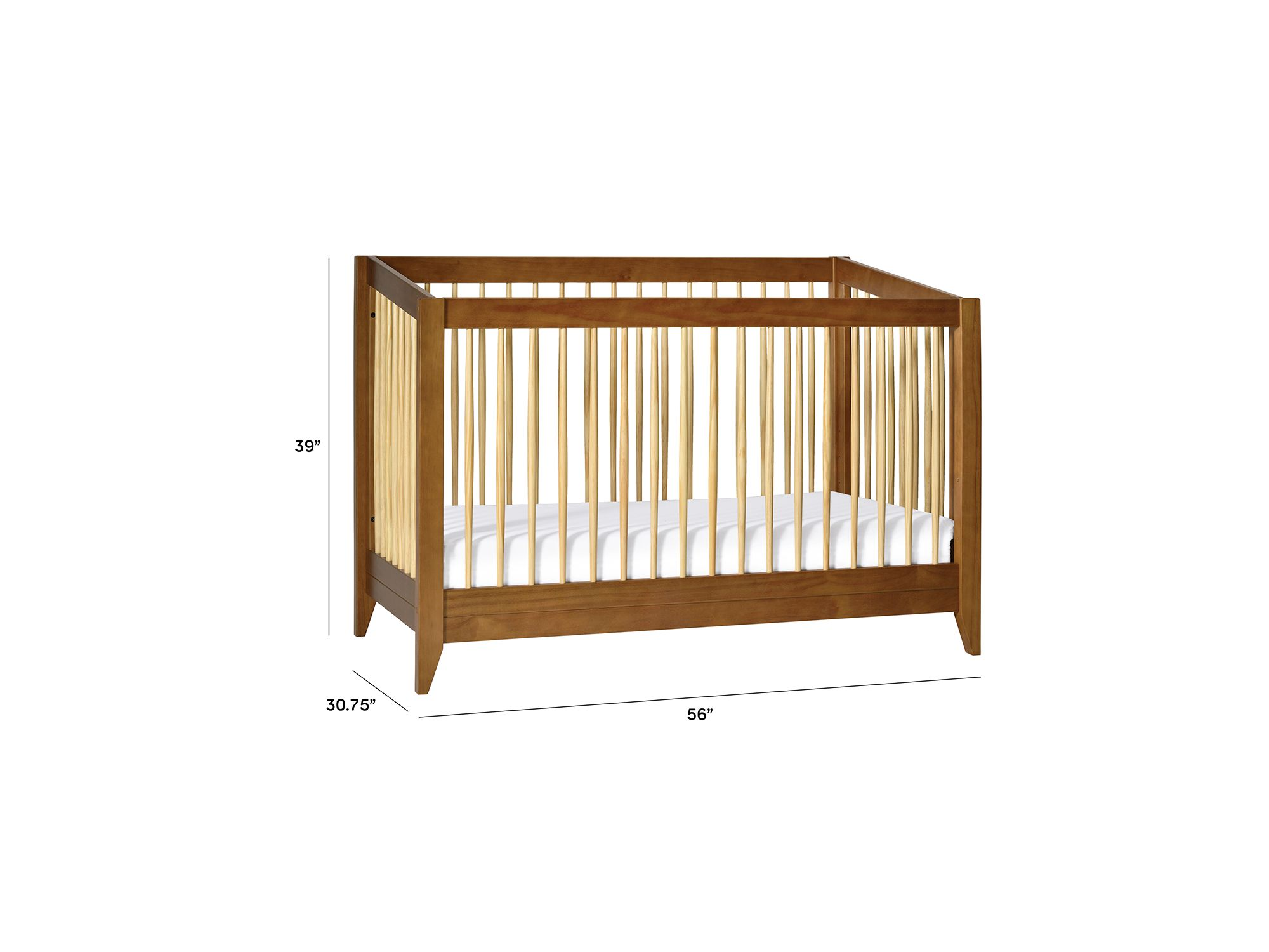 Sprout 4 in 1 Convertible Crib with Toddler Bed Conversion Kit — Image 13
