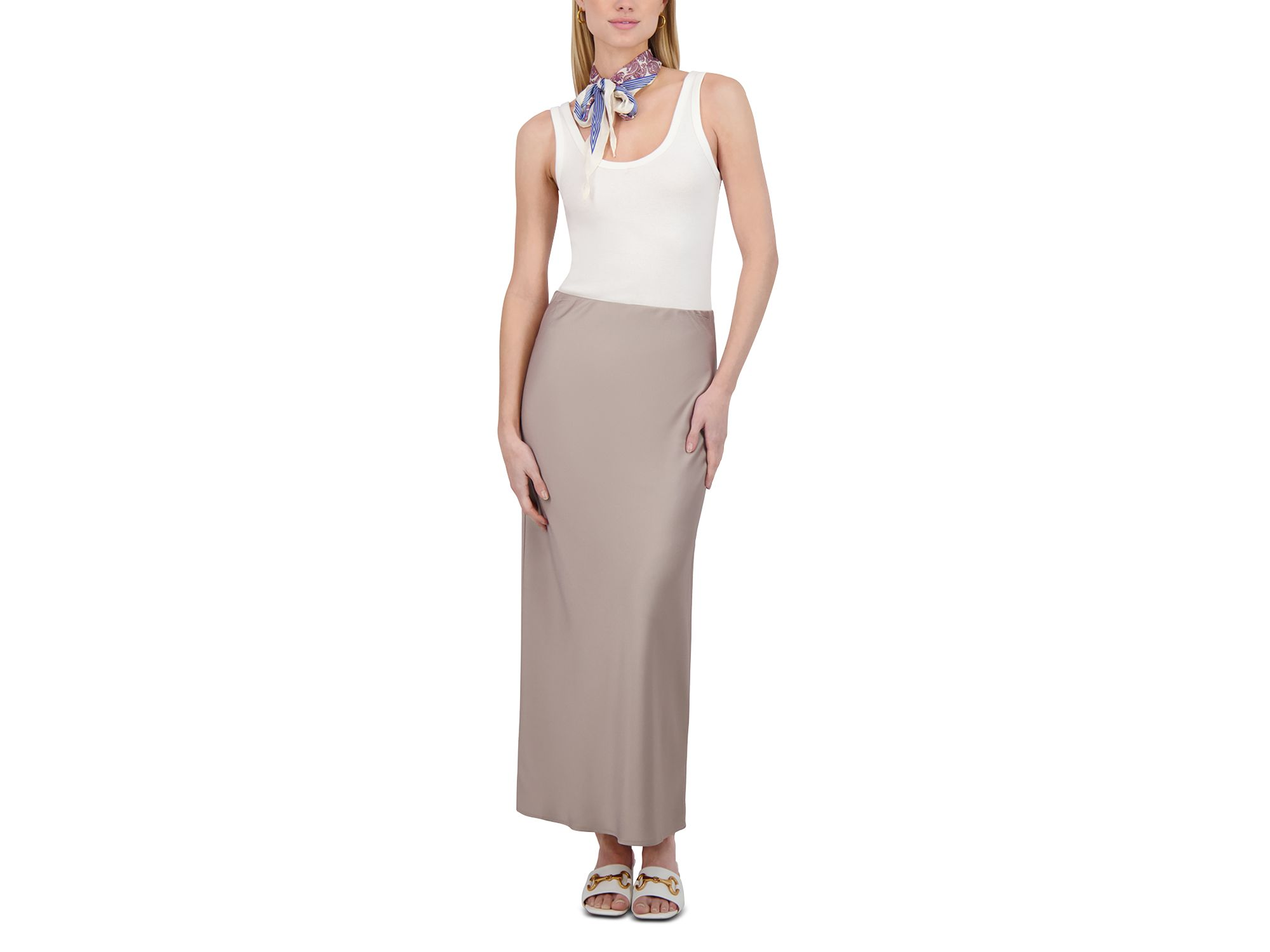 Satin Slip Skirt — Image 5