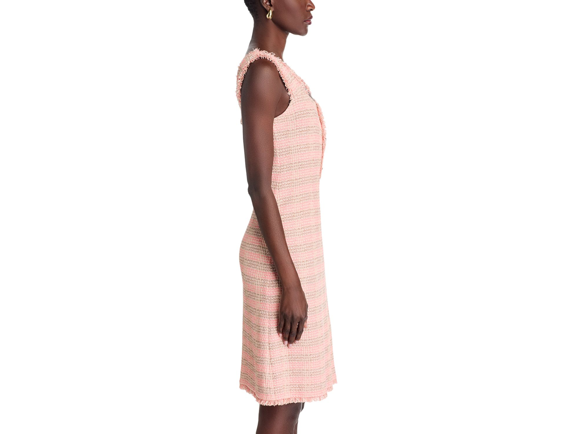 Tweed A Line Dress — Image 4
