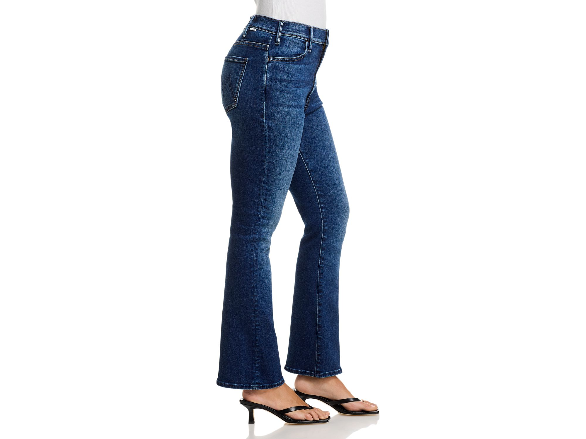 Lil Hustler High Rise Crop Jeans in Taking Chances — Image 4