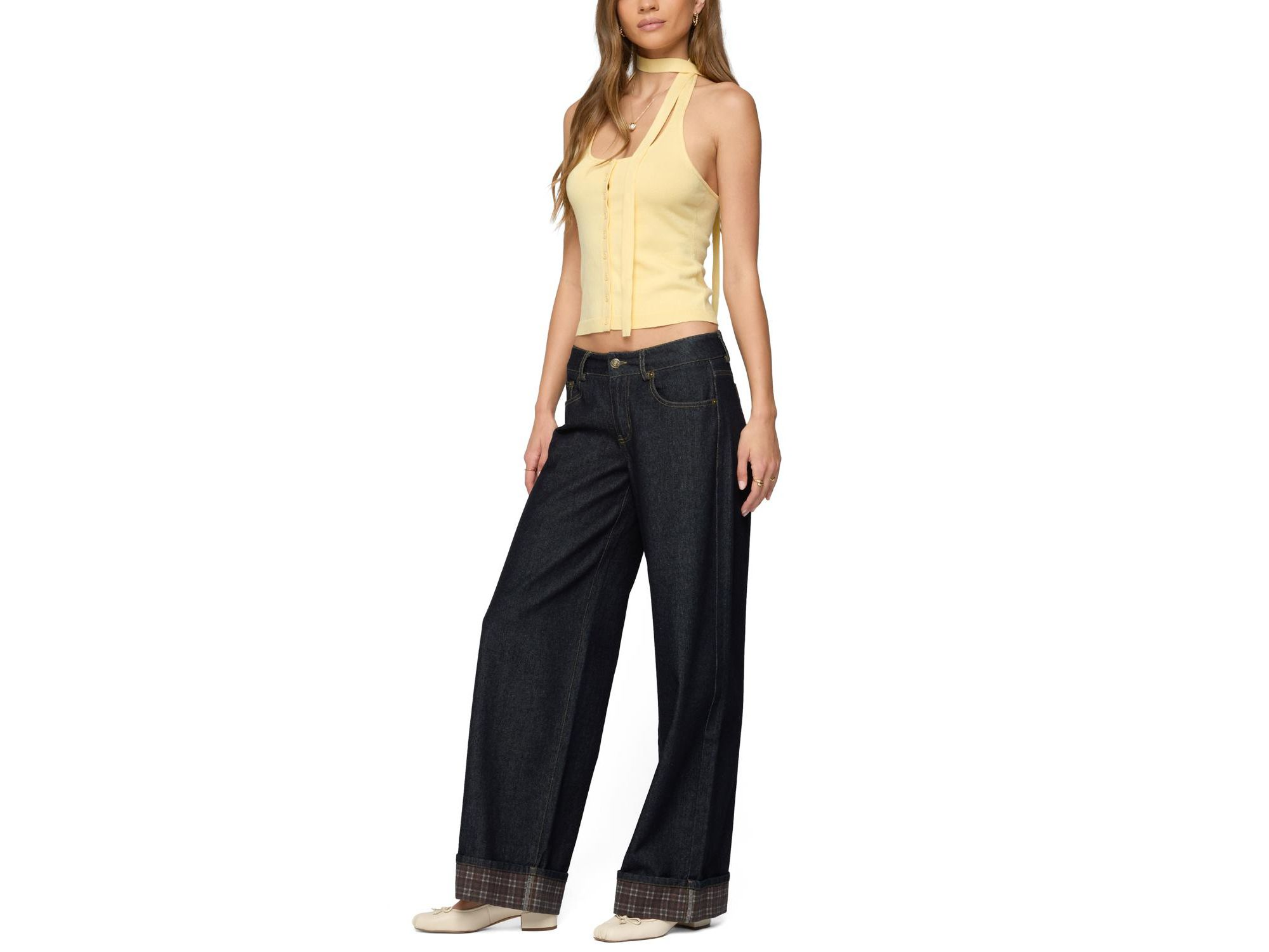 Two Piece Knit Halter Top — Image 3
