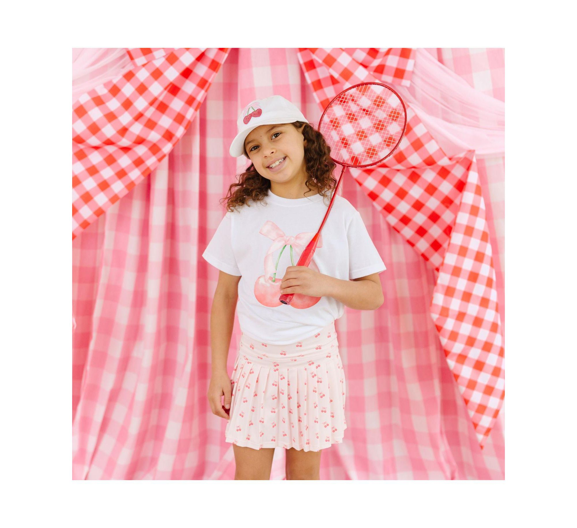 Girls' Cherry Cute Short Sleeve T-Shirt - Big Kid — Image 5