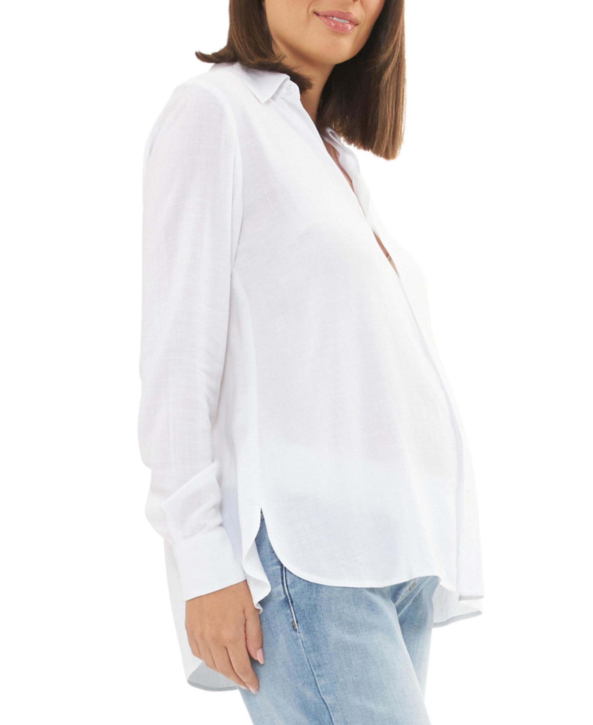 Clara Relaxed Button Up Shirt — Image 3
