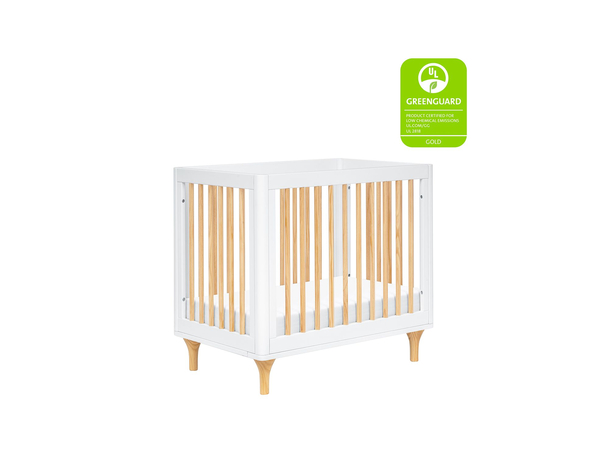 Lolly 4 in 1 Convertible Mini Crib and Twin Bed with Toddler Bed Conversion Kit — Image 11