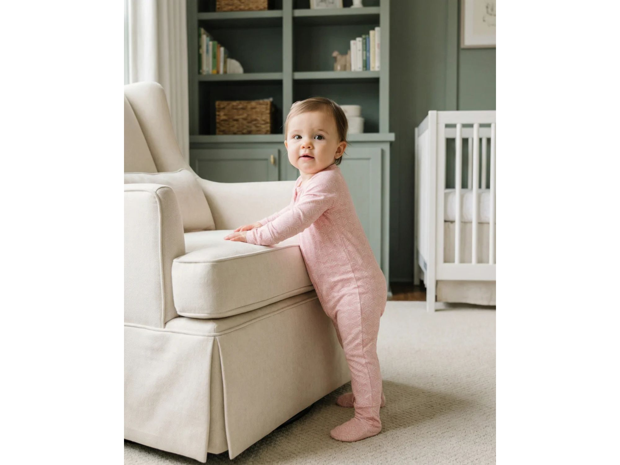Girls' Pink Symphony Bamboo Sleeper - Baby — Image 3