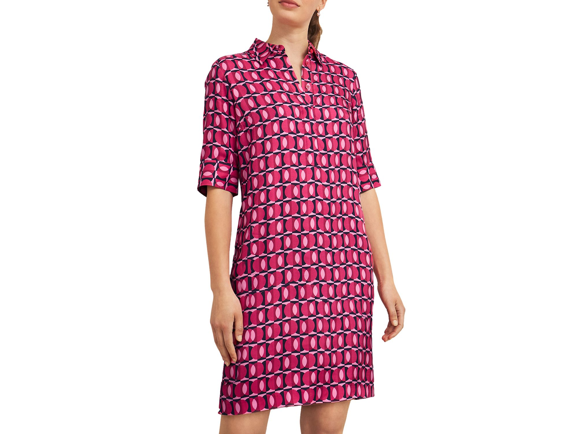 Marciella Printed Shift Dress — Image 4