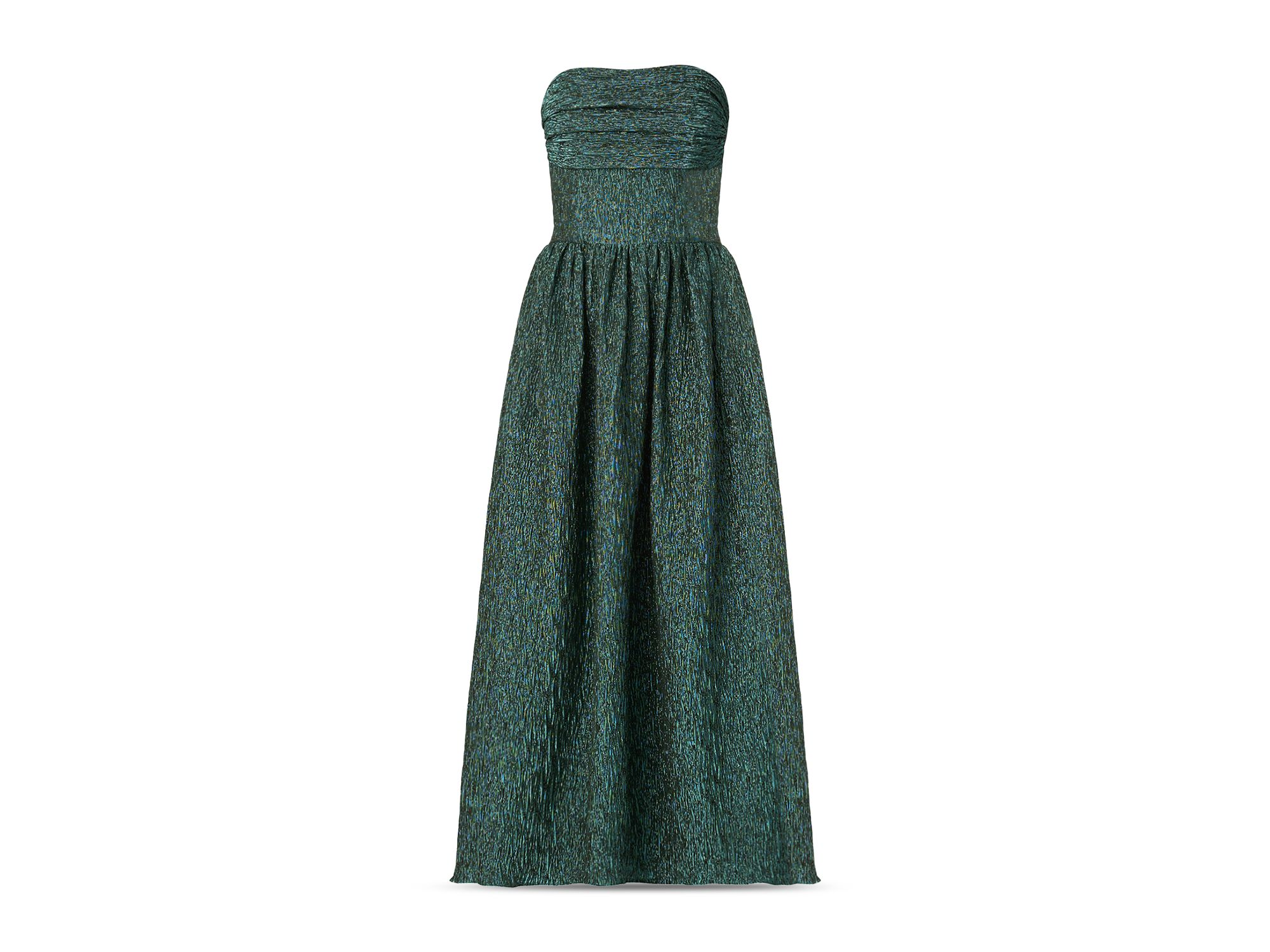 Lillia Jacquard Strapless Dress — Image 3