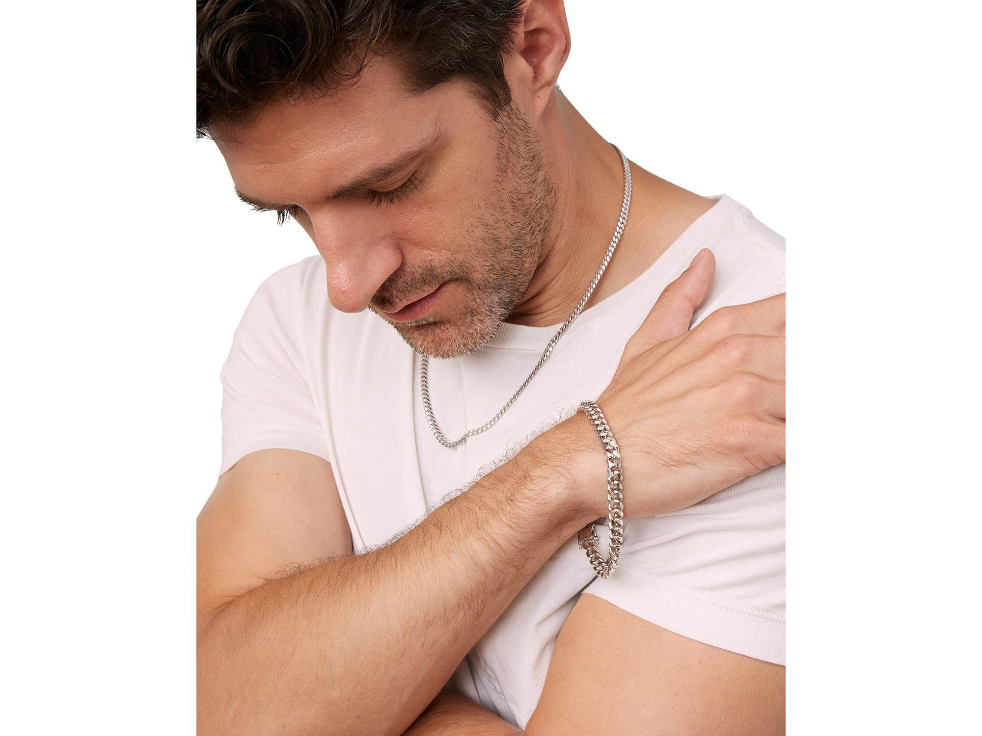 Sterling in Command Cuban Chain — Image 4