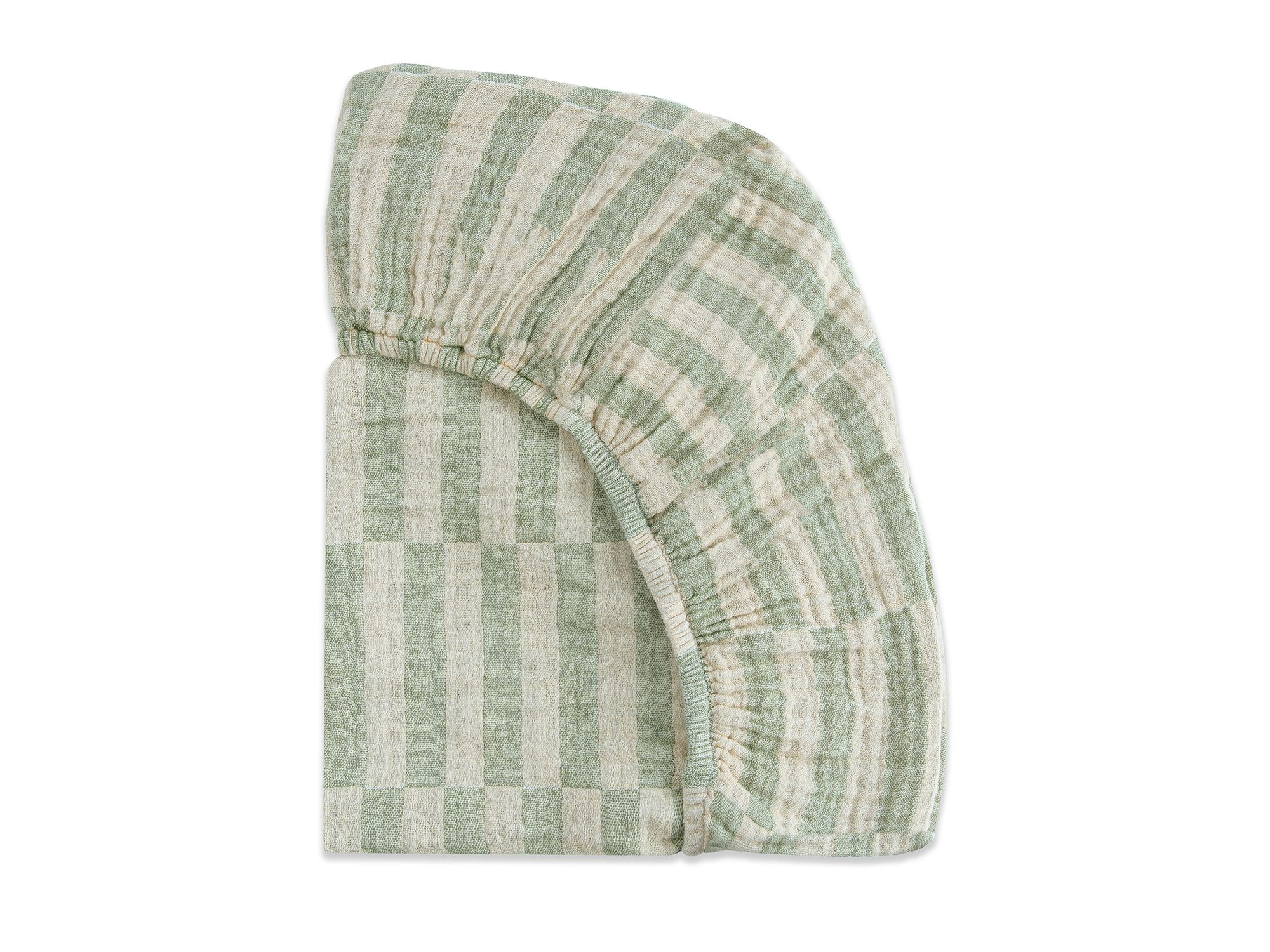 All Stages Midi Crib Sheet in Muslin Cotton — Image 3